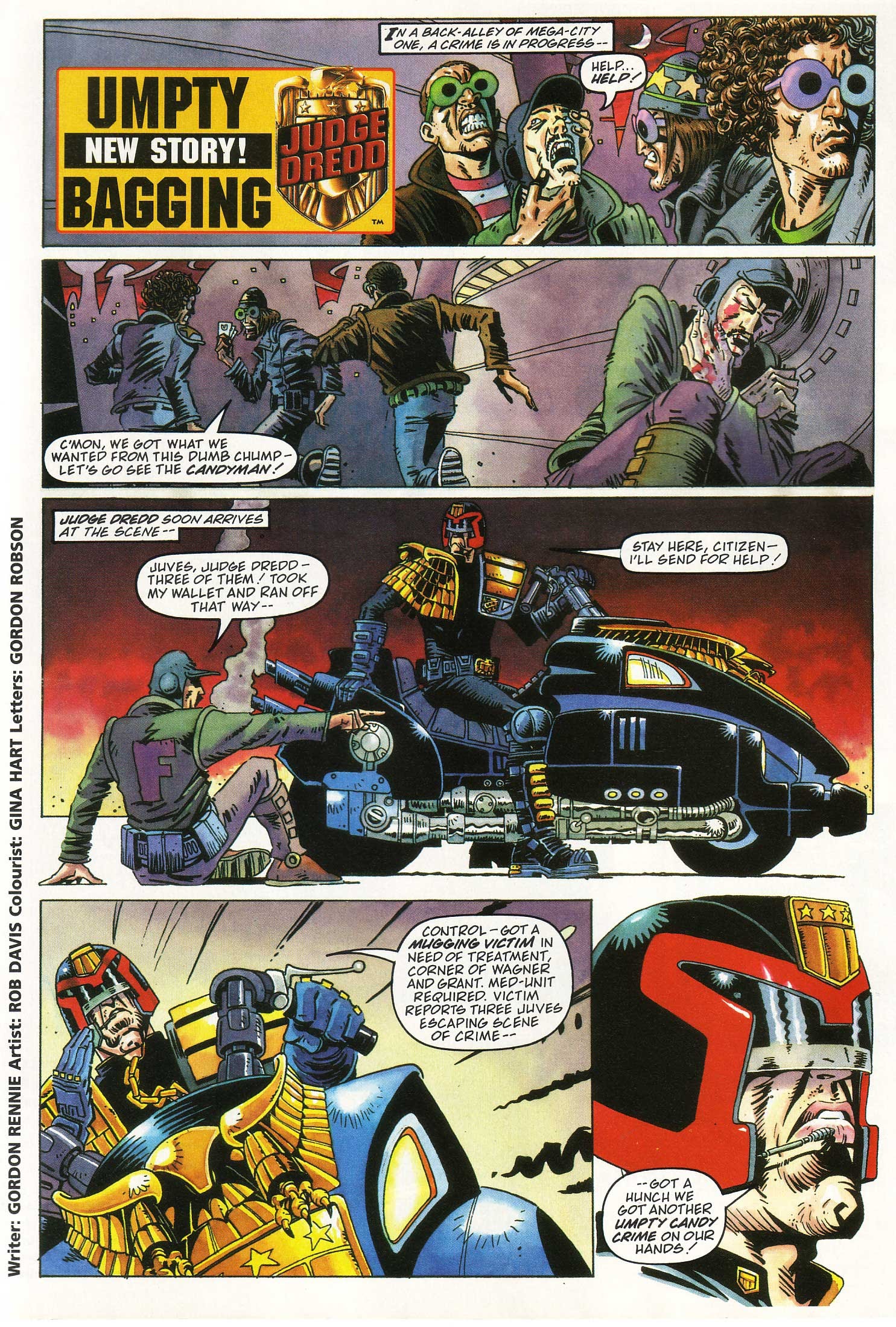 Read online Judge Dredd Lawman of the Future comic -  Issue #12 - 20