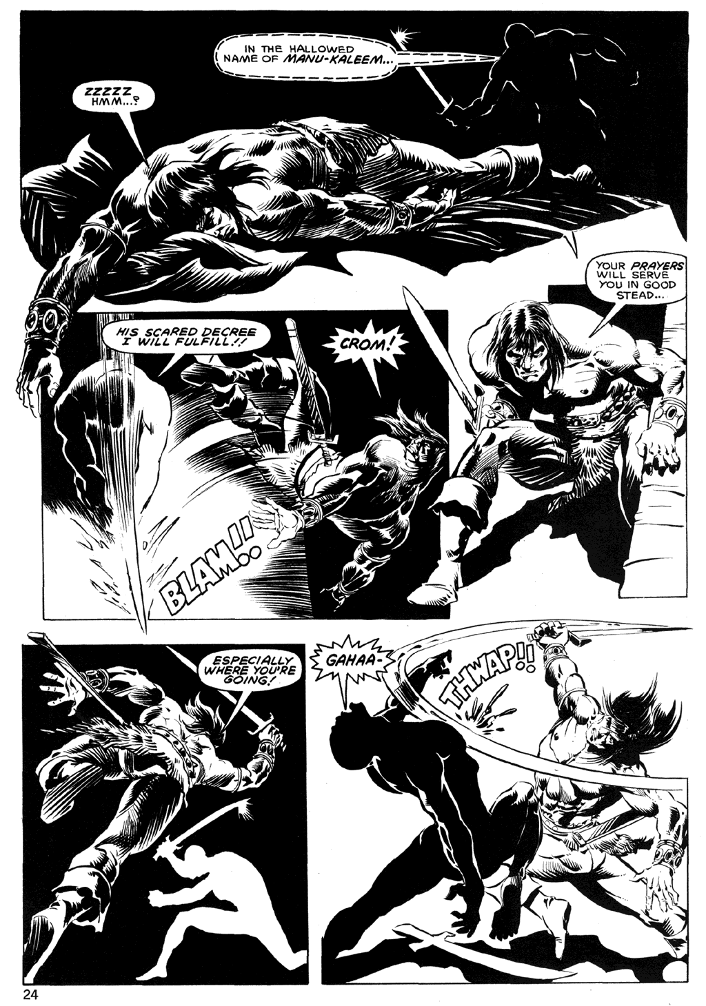 The Savage Sword Of Conan issue 120 - Page 25
