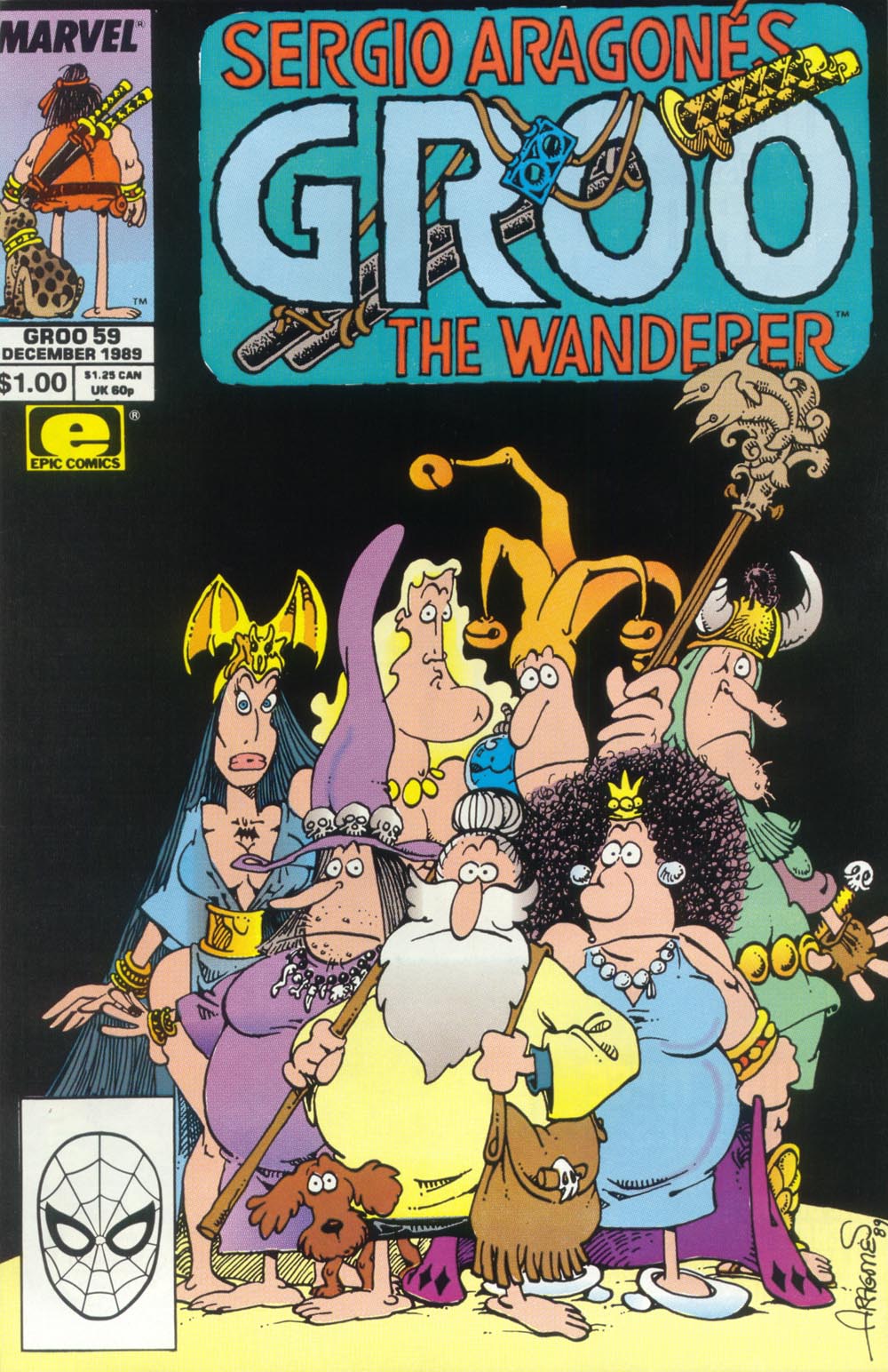 Sergio Aragonés Groo the Wanderer issue 59 - Page 1