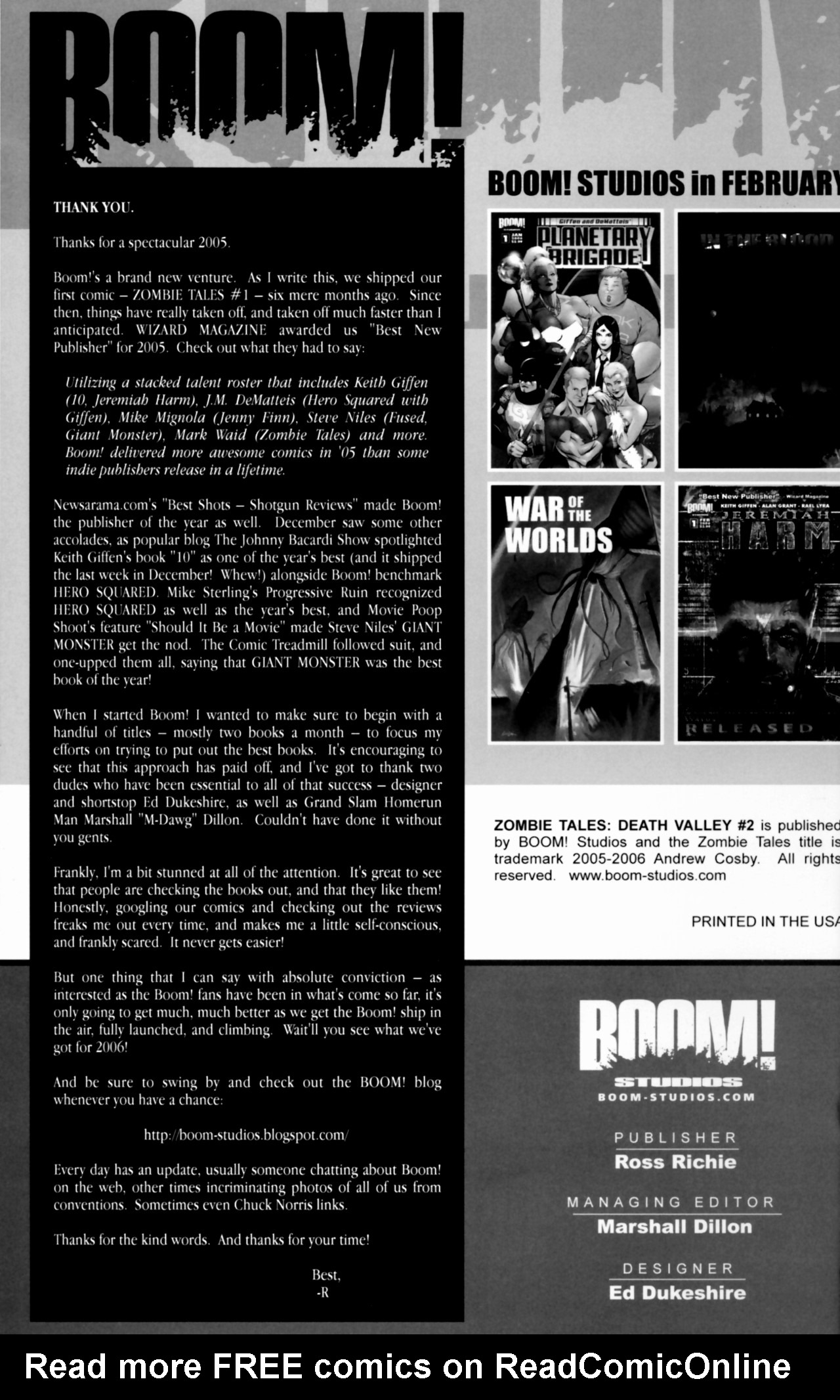 Read online Zombie Tales: Death Valley comic -  Issue #2 - 2