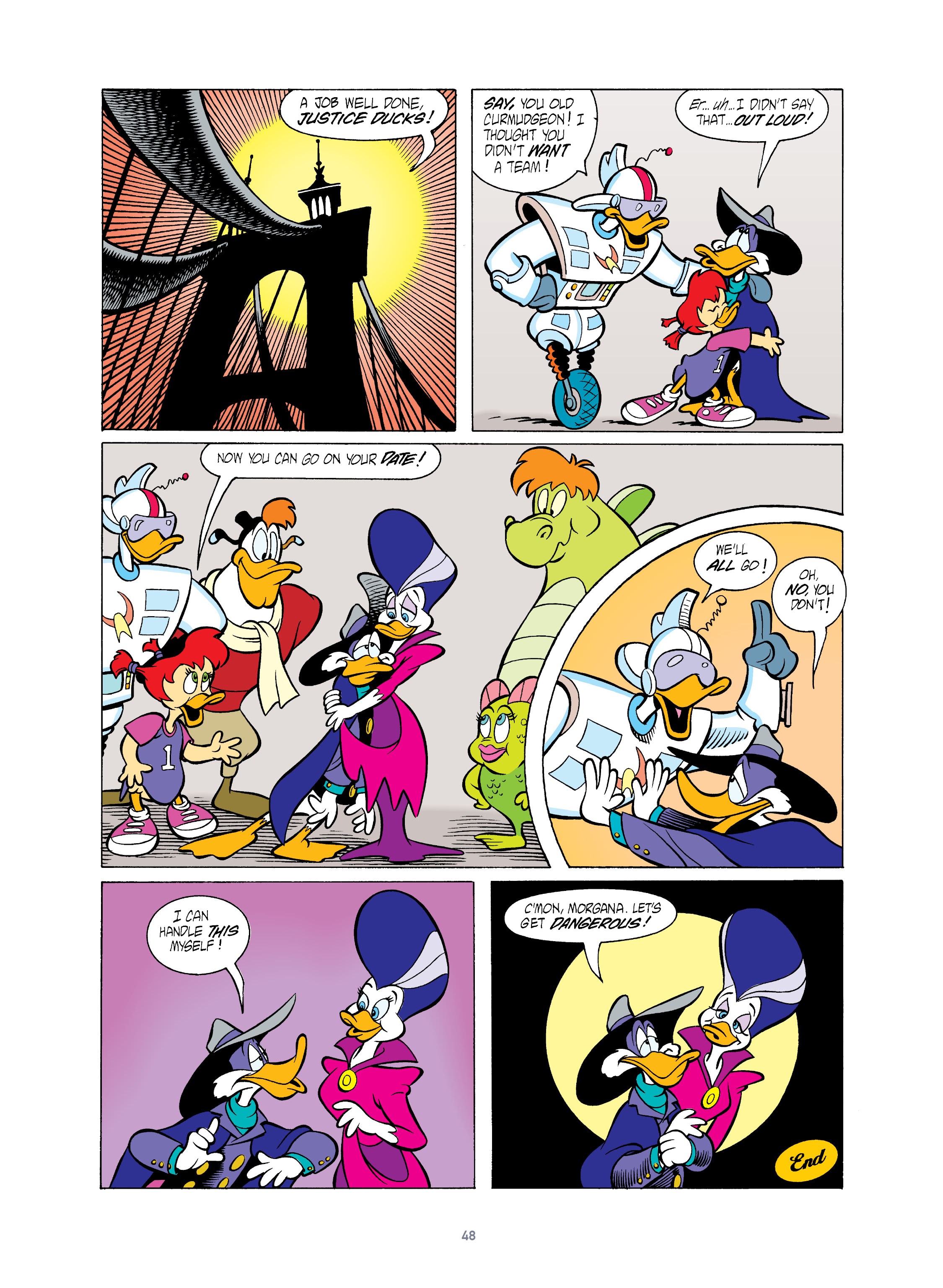 Read online Darkwing Duck: Just Us Justice Ducks comic -  Issue # TPB (Part 1) - 53