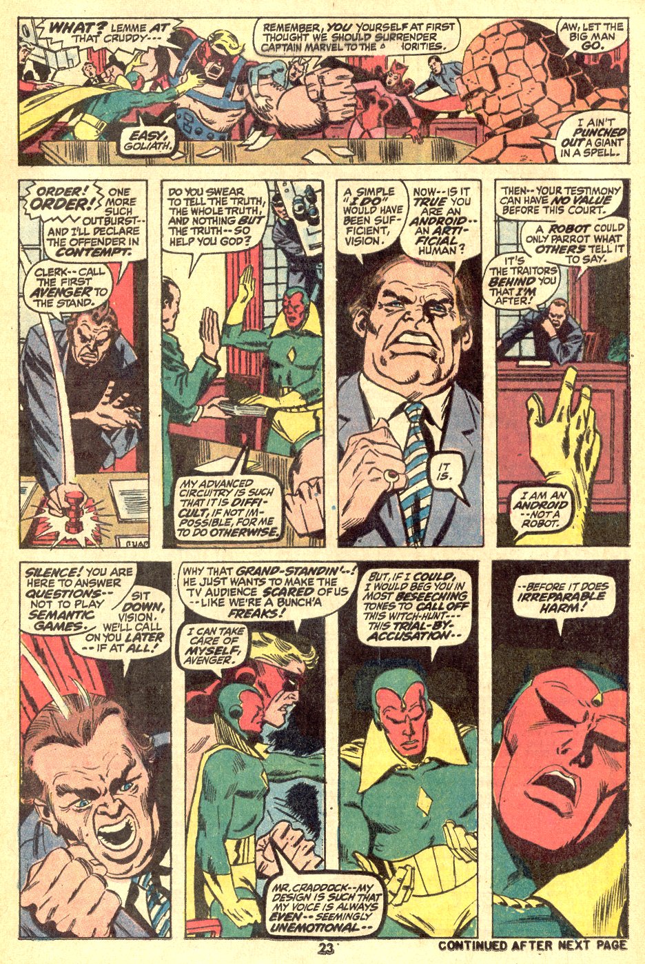 Read online The Avengers (1963) comic -  Issue #92 - 17