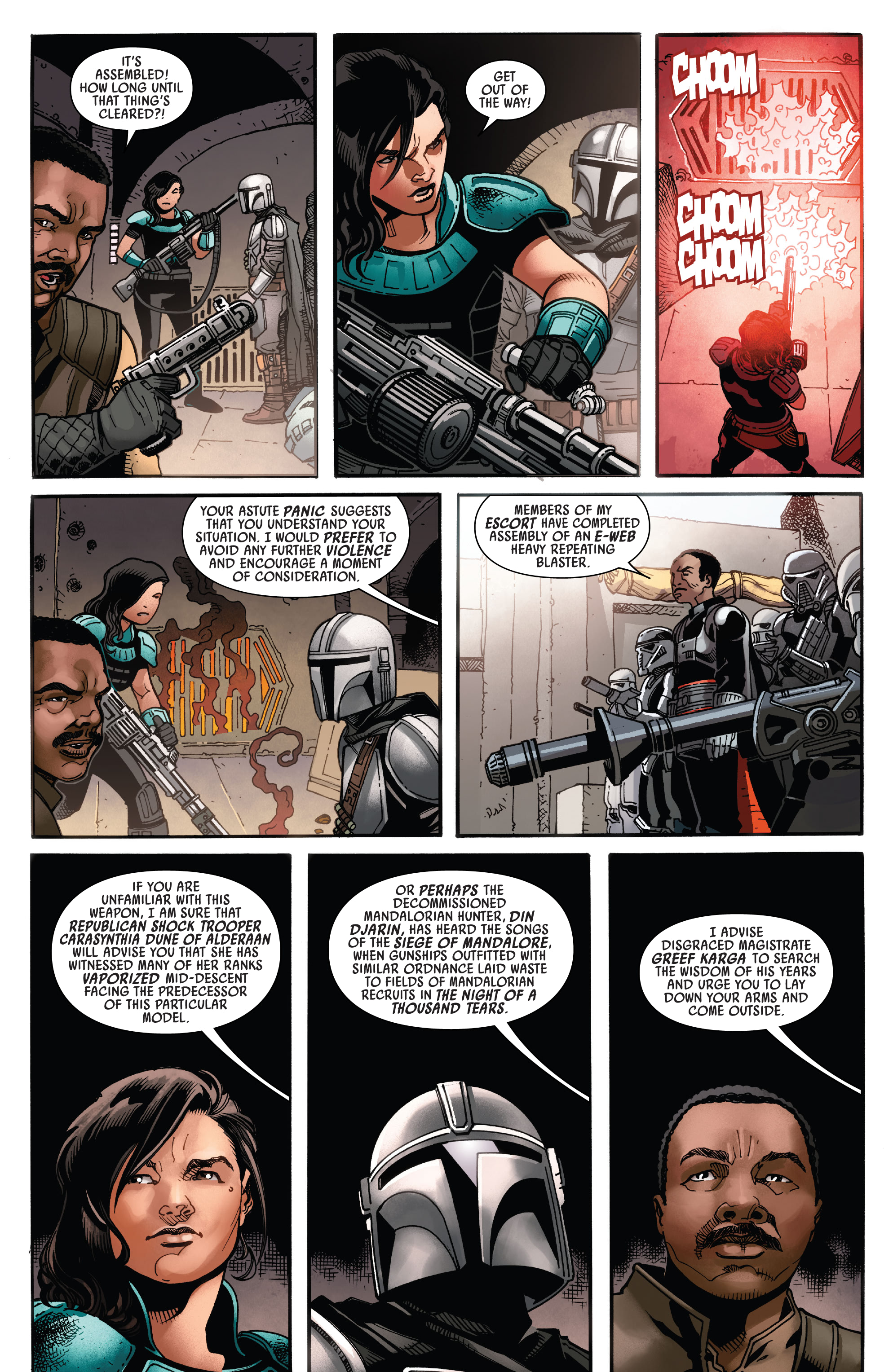 Read online Star Wars: The Mandalorian comic -  Issue #8 - 6