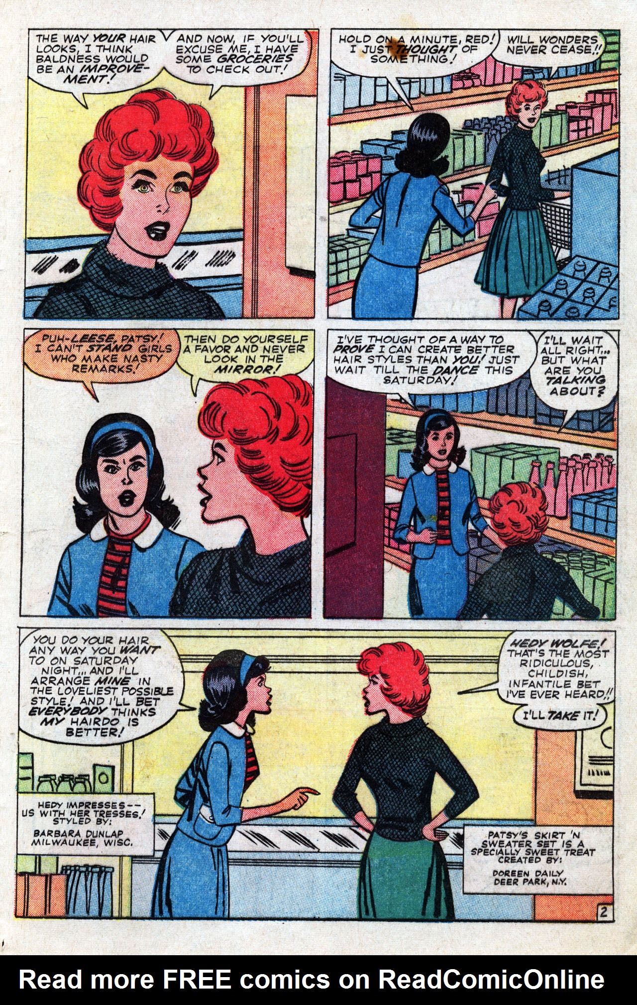 Read online Patsy and Hedy comic -  Issue #93 - 21