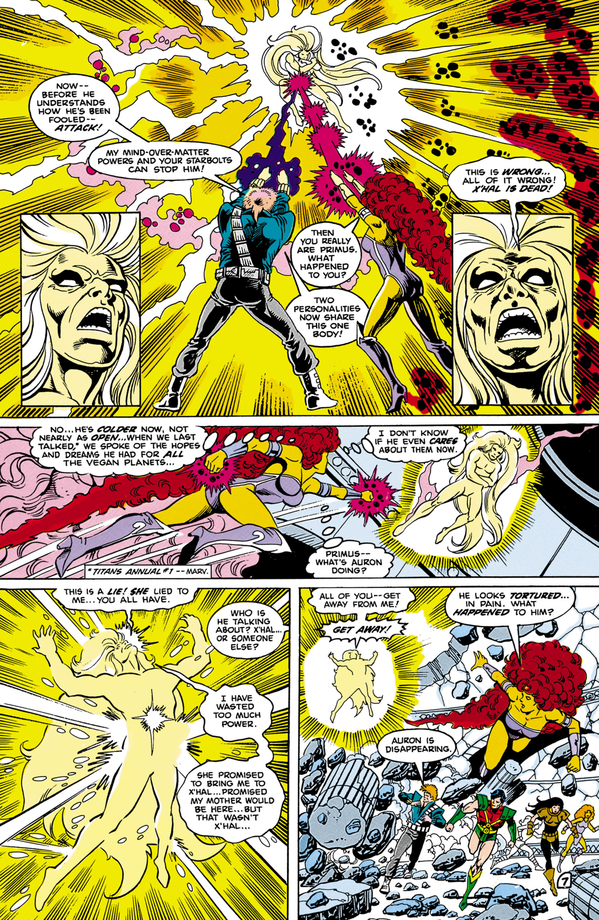 Read online The New Teen Titans (1984) comic -  Issue #16 - 7