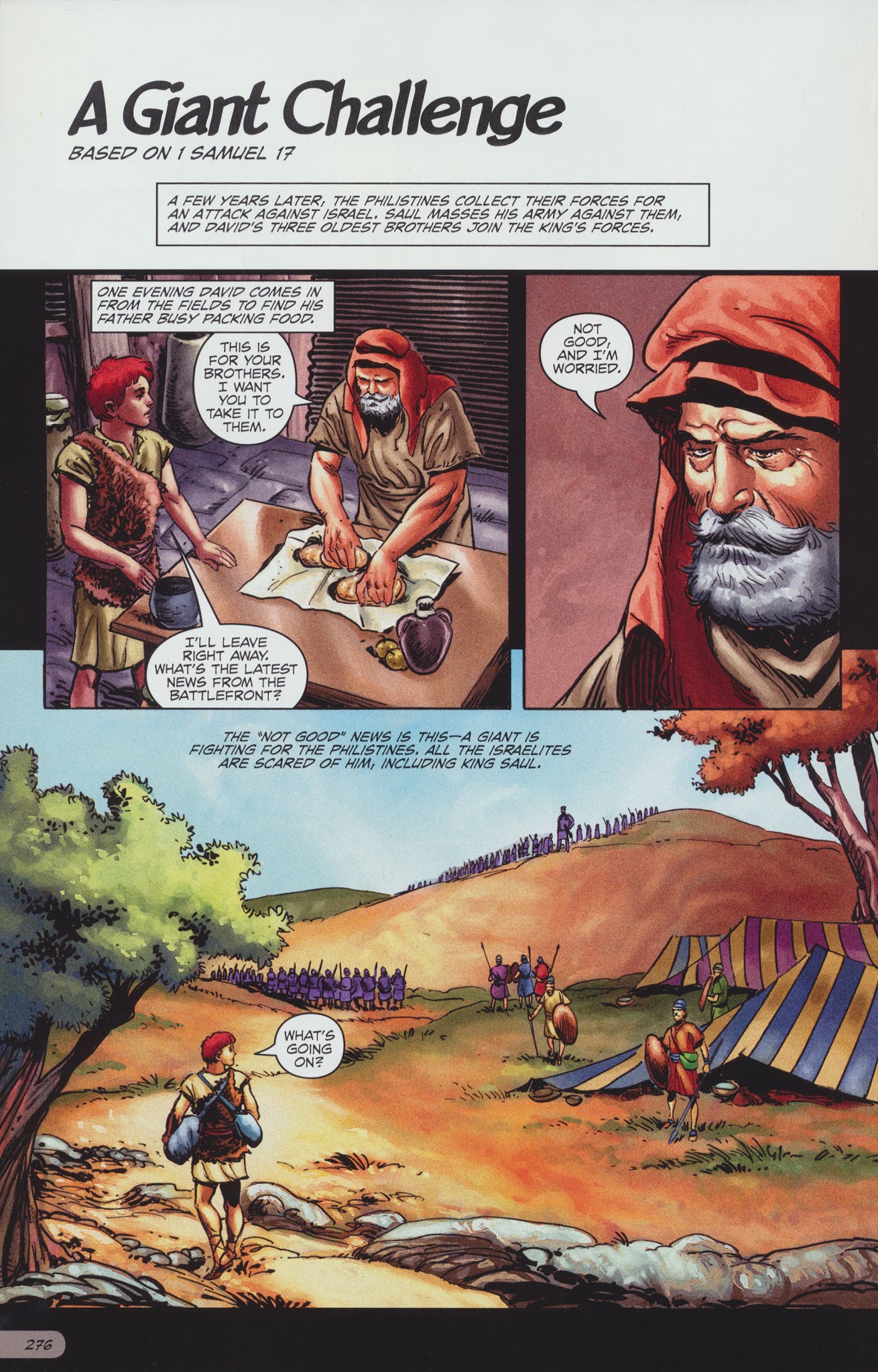 Read online The Action Bible comic -  Issue # TPB 1 - 280
