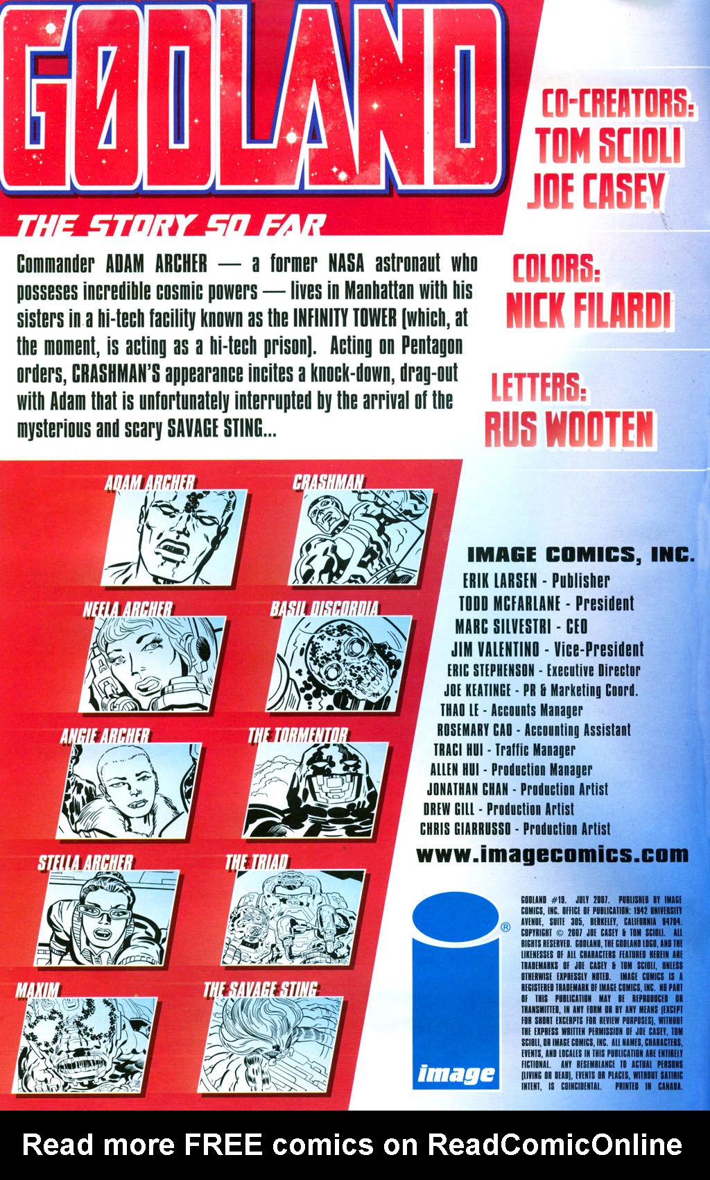 Read online Gødland comic -  Issue #19 - 2