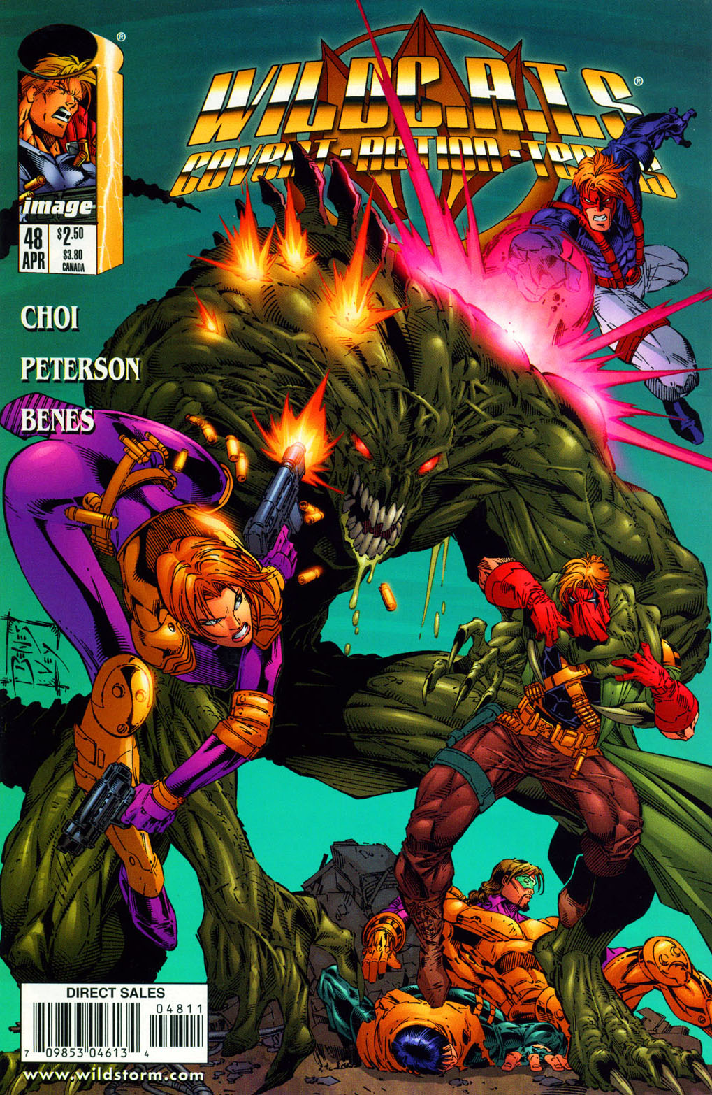 Read online WildC.A.T.s: Covert Action Teams comic -  Issue #48 - 1
