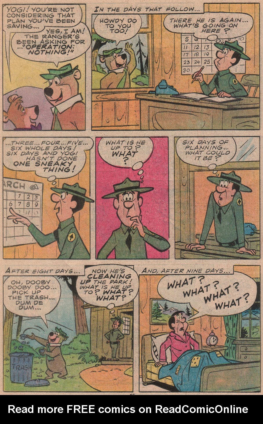 Read online Yogi Bear comic -  Issue #6 - 17