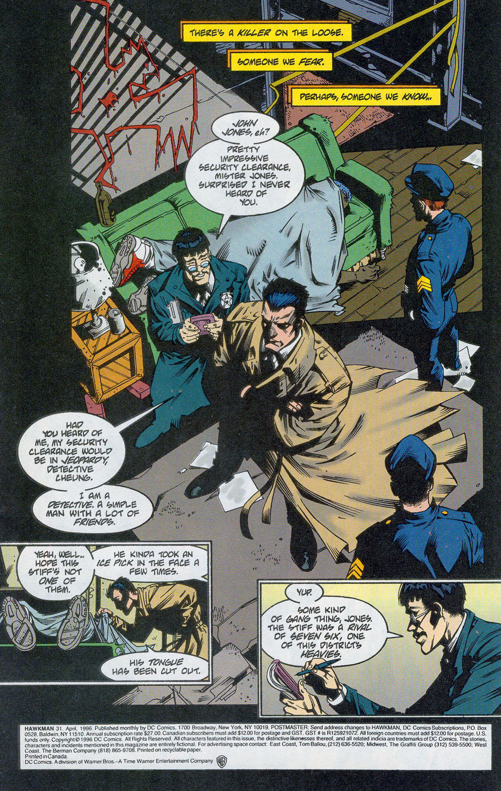 Hawkman (1993) Issue #31 #34 - English 2