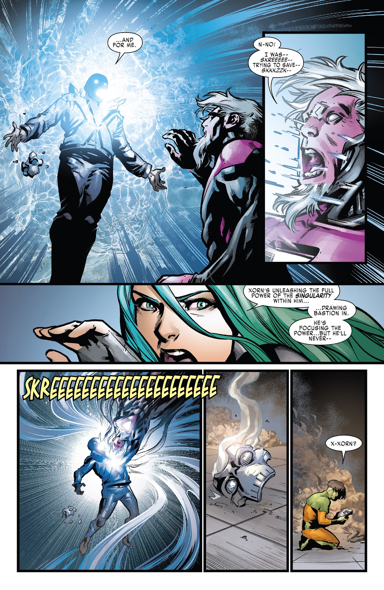 Read online X-Men: Blue comic -  Issue #28 - 15