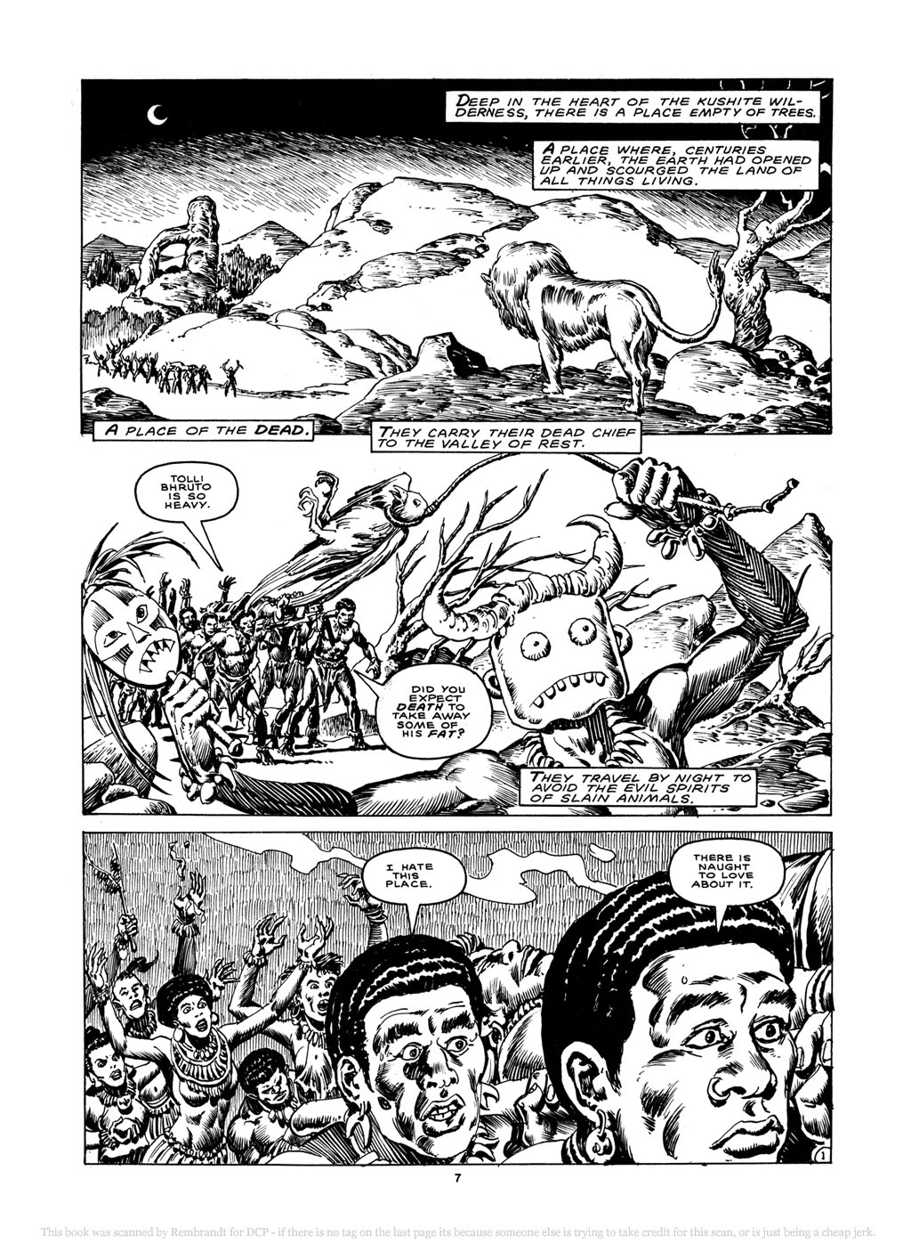 The Savage Sword Of Conan issue 150 - Page 7
