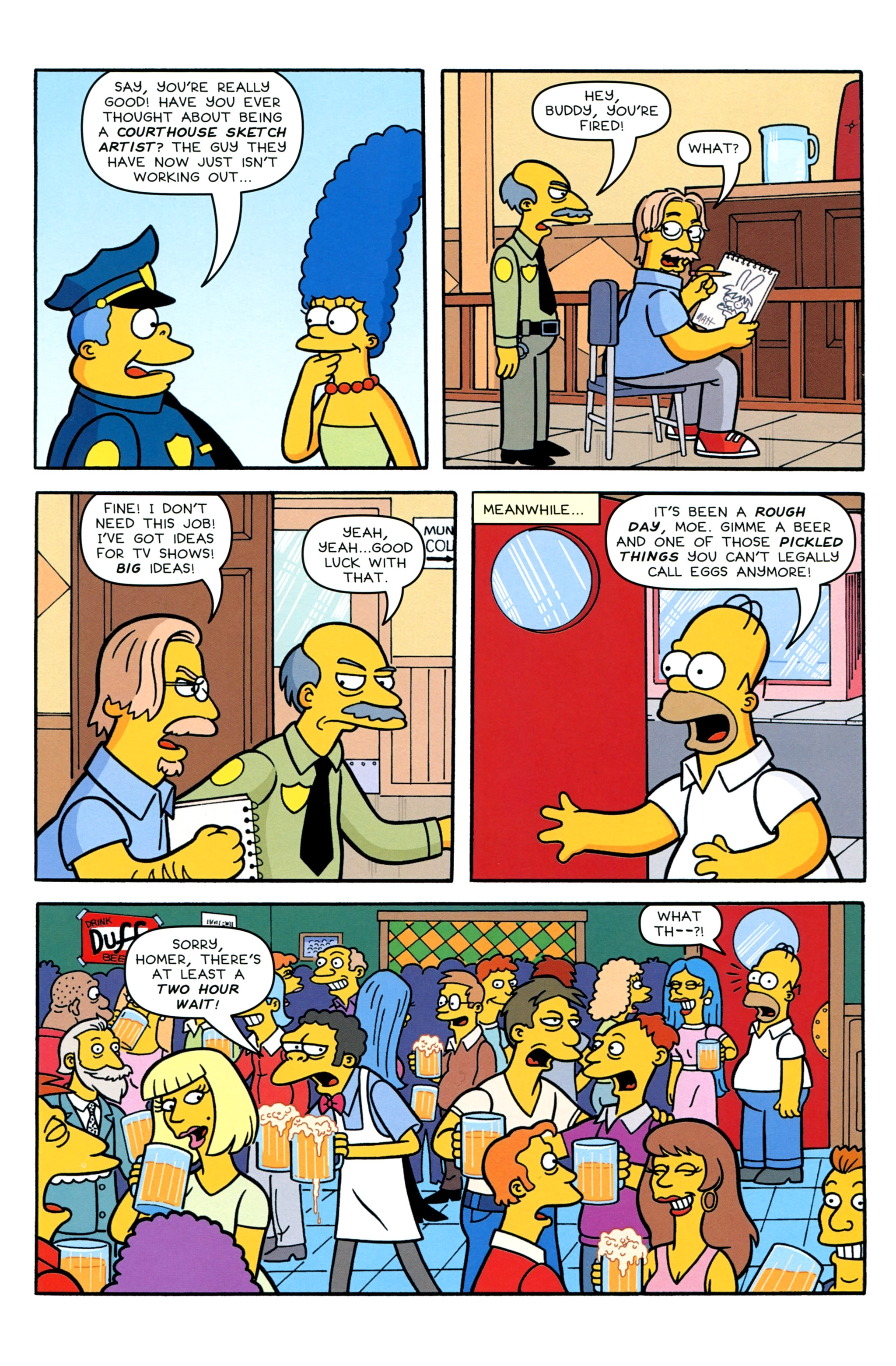 Read online Simpsons Comics comic -  Issue #215 - 7