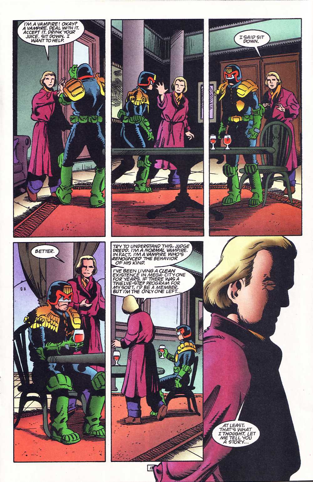 Read online Judge Dredd: Legends of the Law comic -  Issue #12 - 14