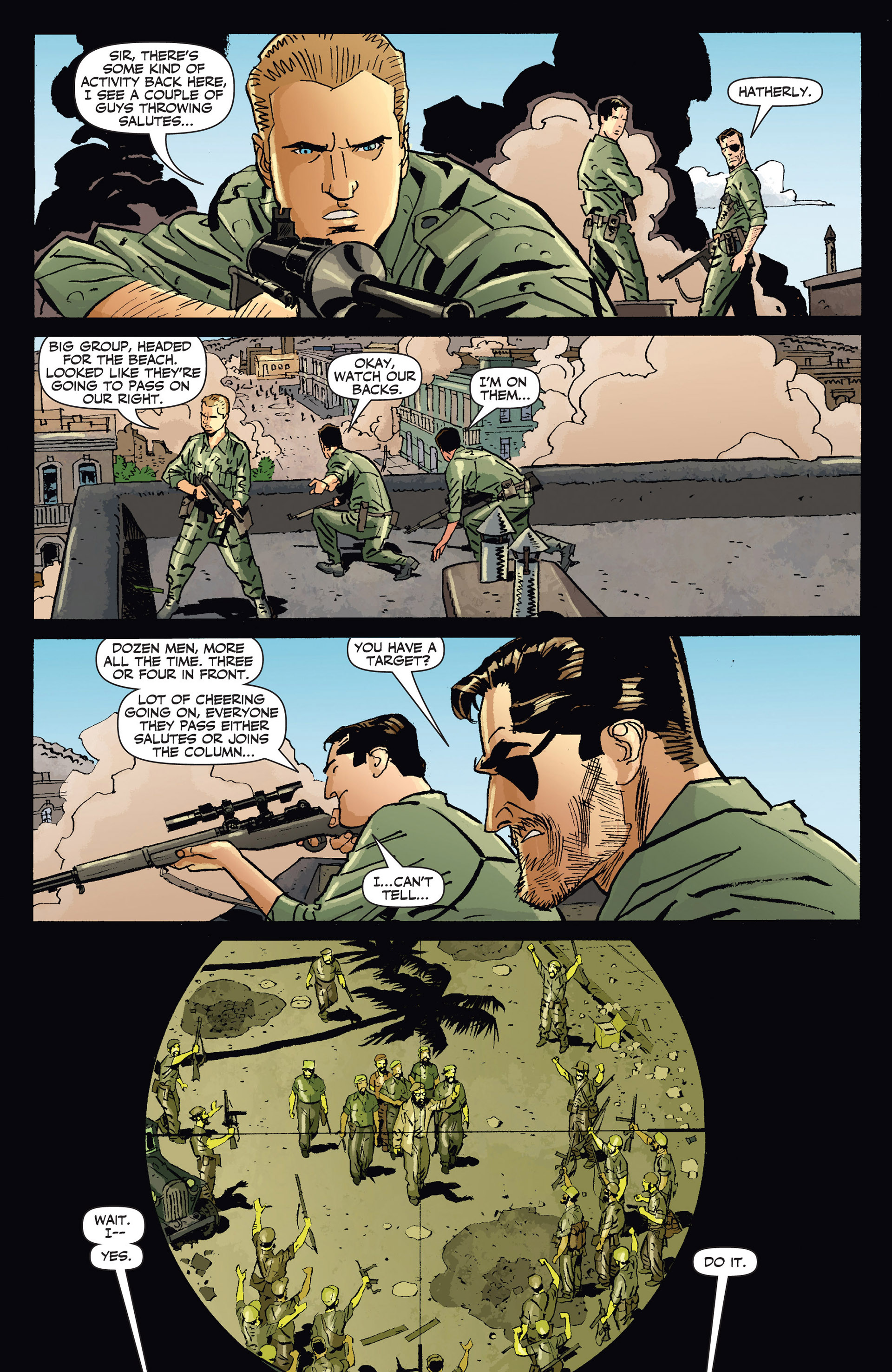 Read online Fury MAX comic -  Issue #5 - 18