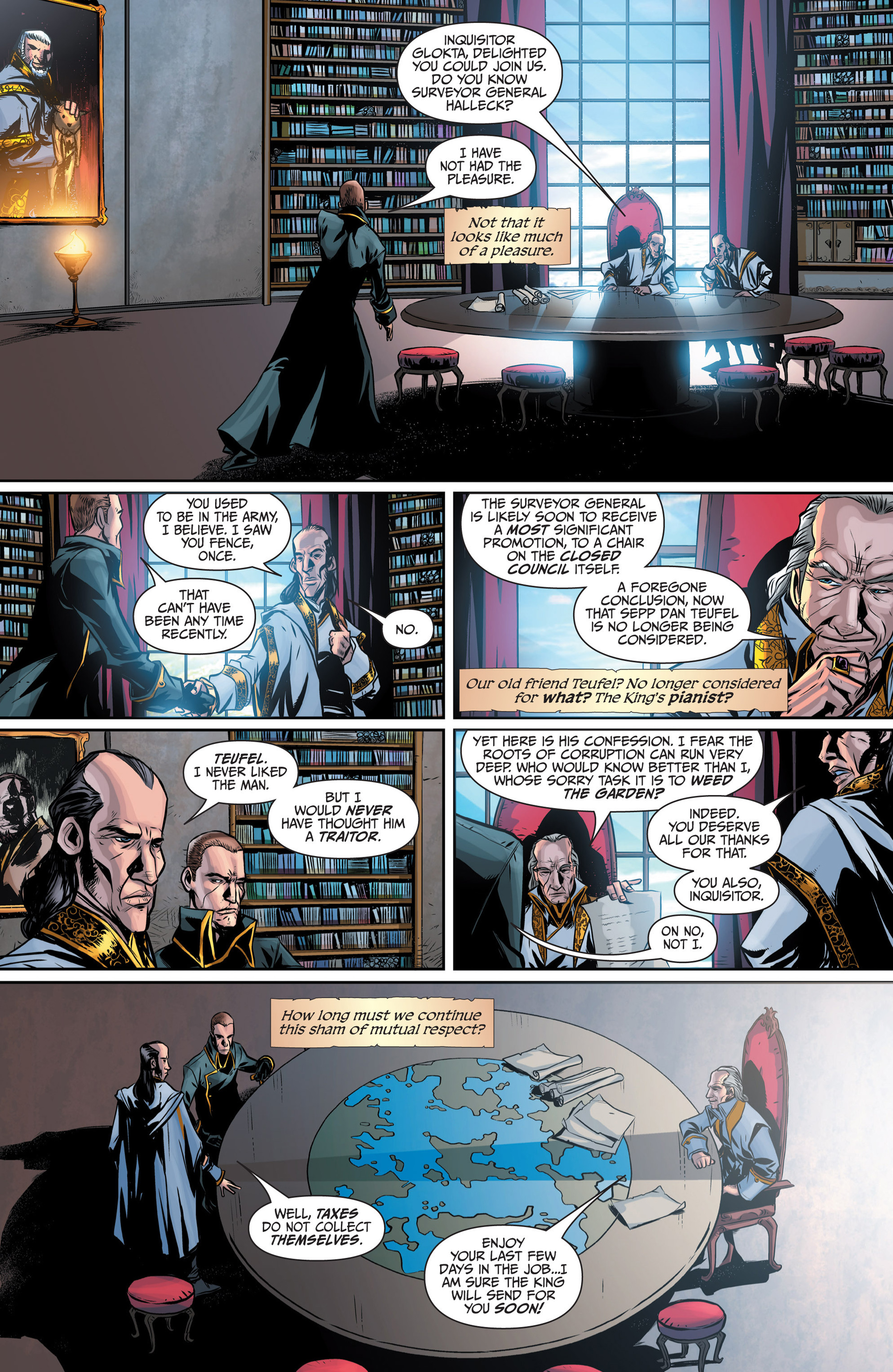 Read online The First Law: The Blade Itself comic -  Issue #3 - 6