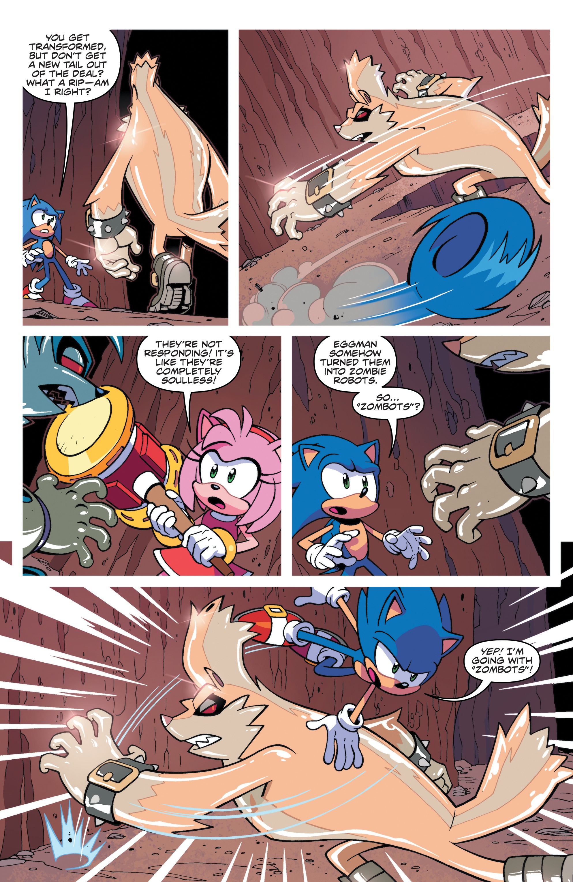 Read online Sonic the Hedgehog (2018) comic -  Issue #15 - 19