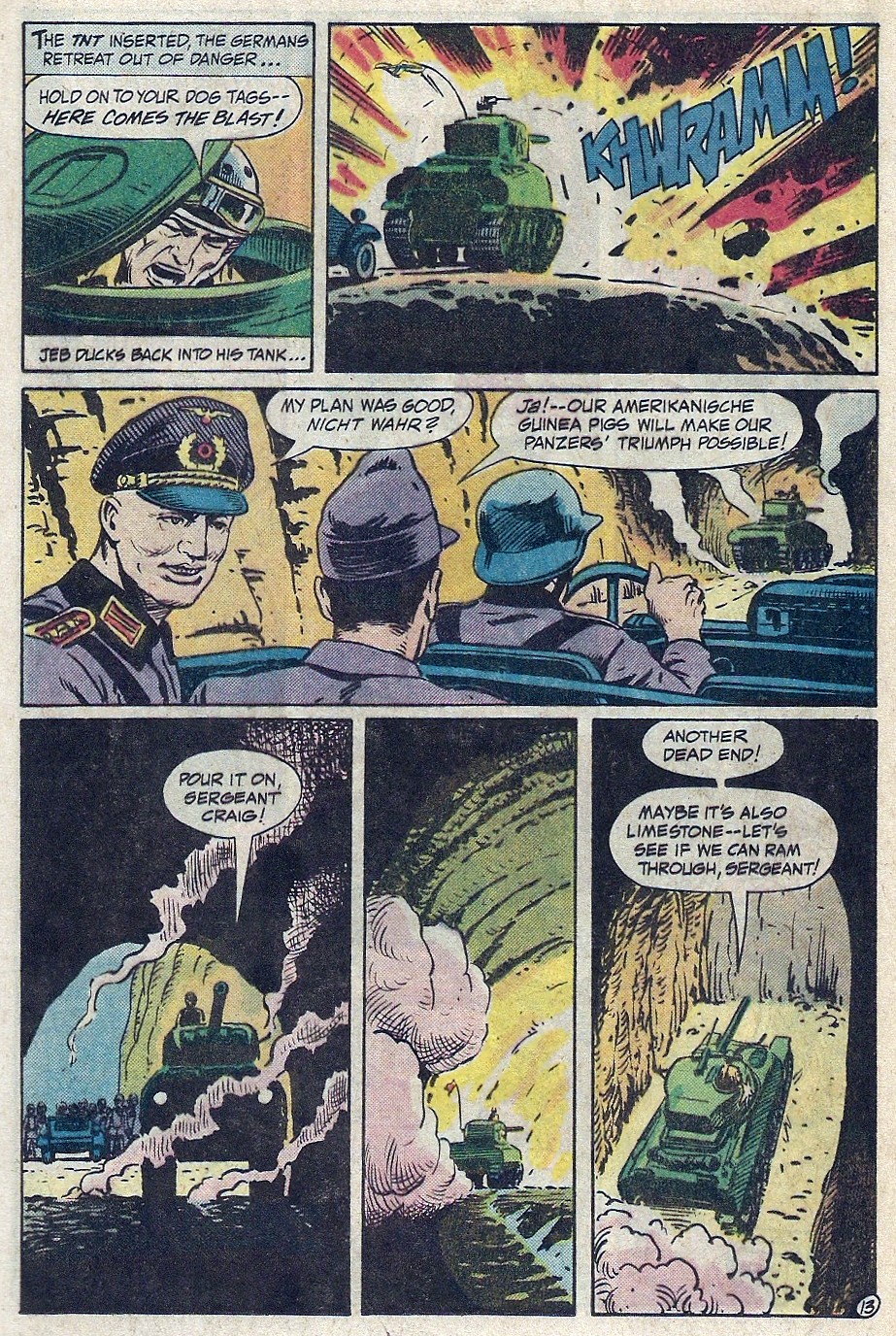 Read online G.I. Combat (1952) comic -  Issue #267 - 16