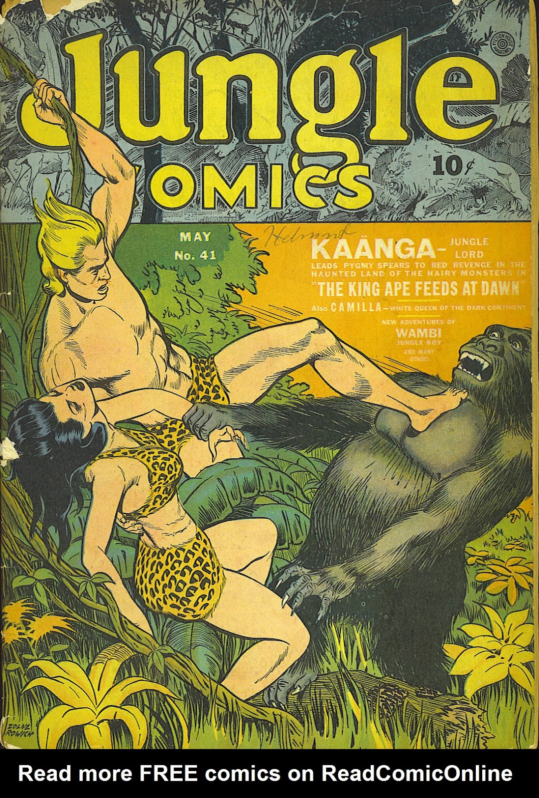 Jungle Comics (1940) issue 41 - Page 1