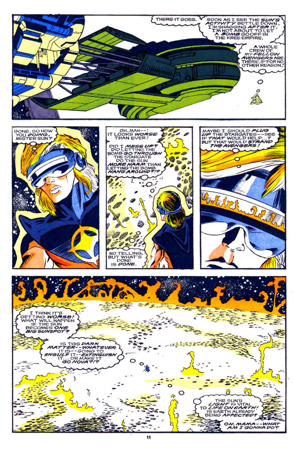 Read online Quasar comic -  Issue #34 - 8