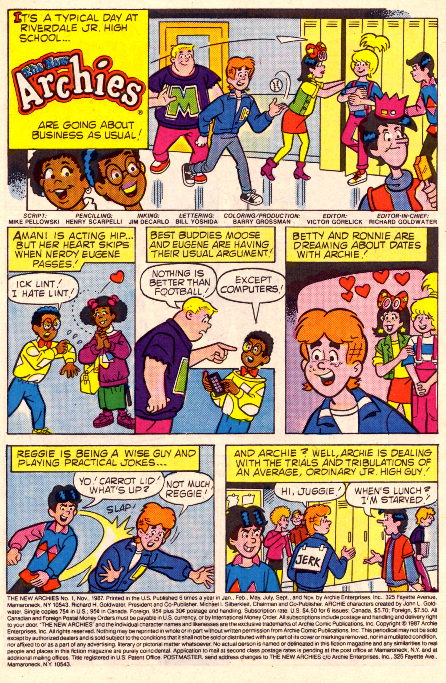 Read online The New Archies comic -  Issue #1 - 3