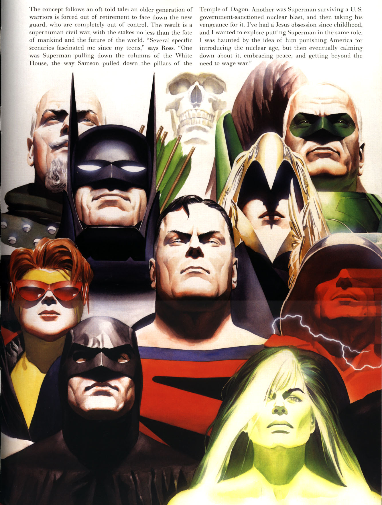 Read online Mythology: The DC Comics Art of Alex Ross comic -  Issue # TPB (Part 3) - 2