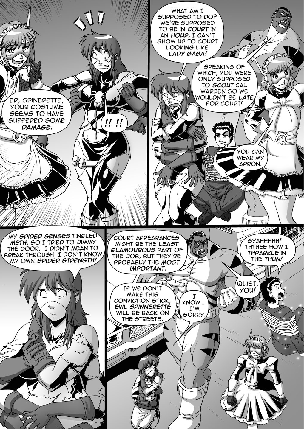 Read online Spinnerette comic -  Issue #3 - 5