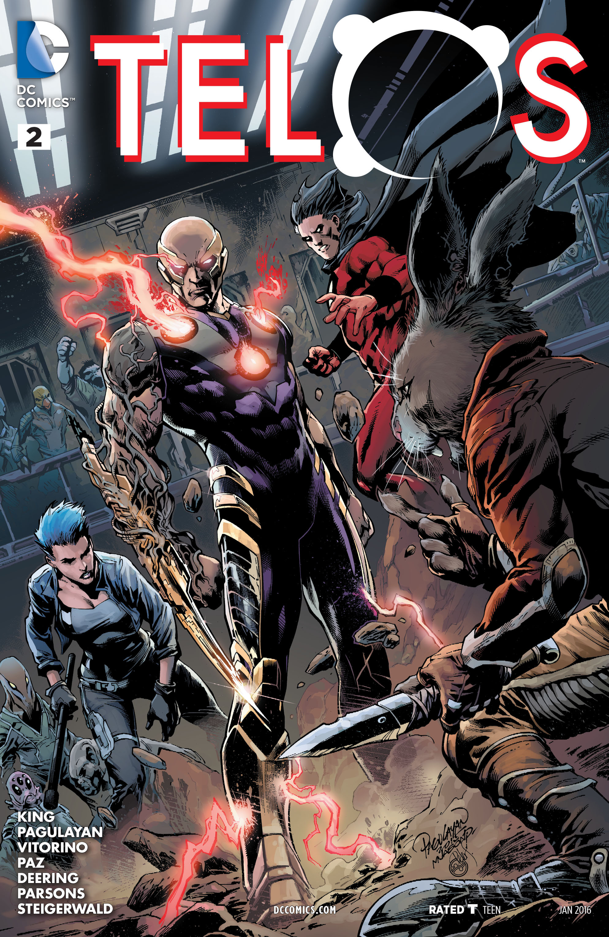 Read online Telos comic -  Issue #2 - 1