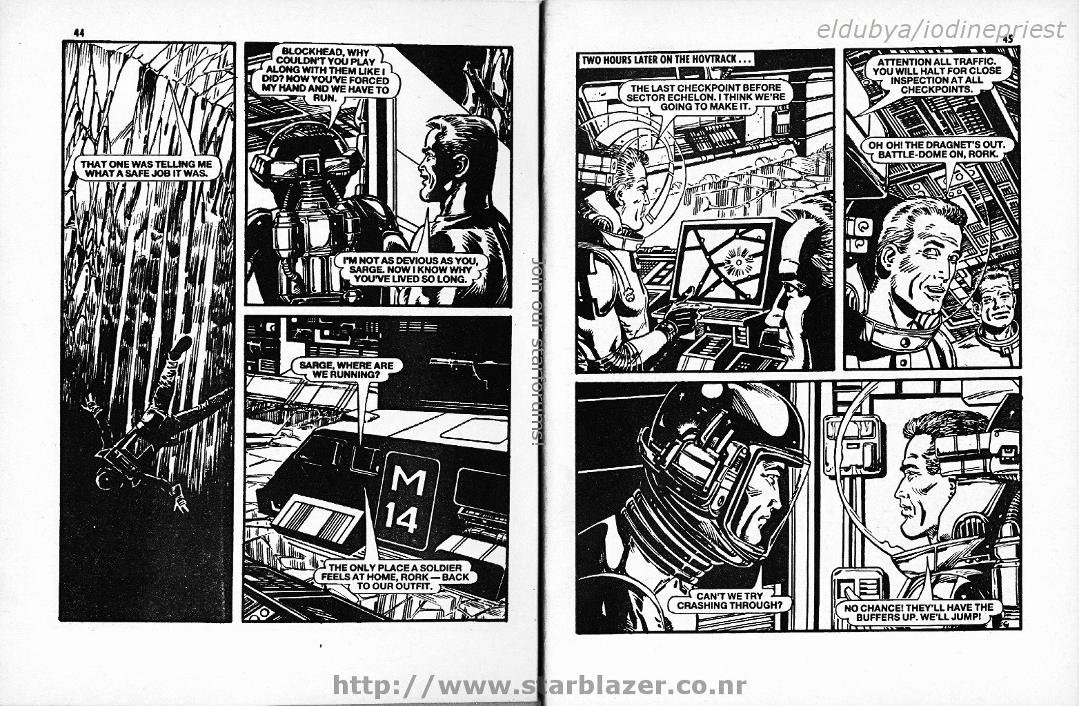 Read online Starblazer comic -  Issue #206 - 24