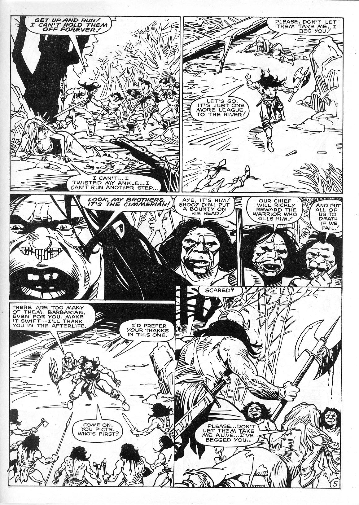 Read online The Savage Sword Of Conan comic -  Issue #143 - 11