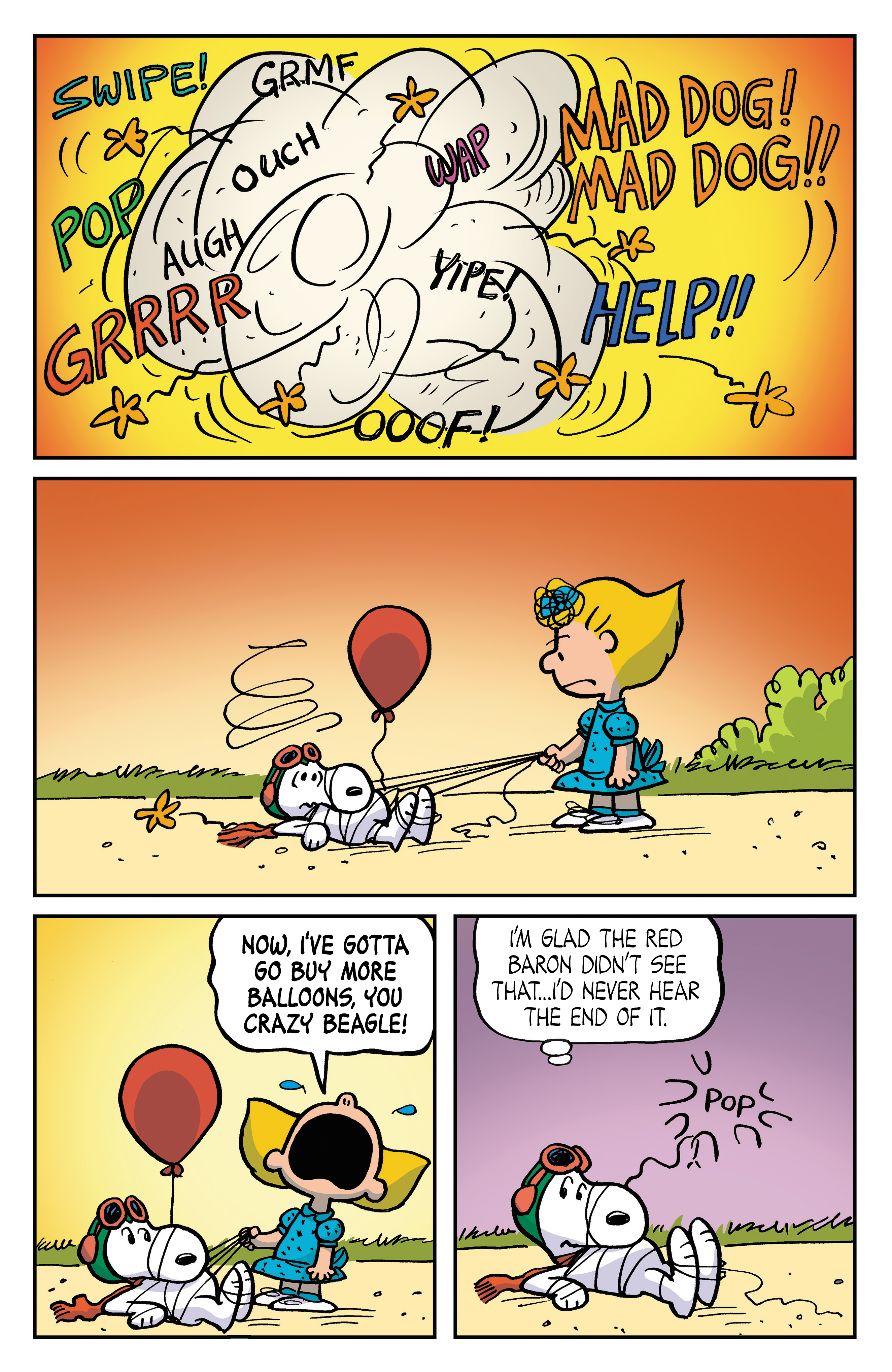 Read online Peanuts: Where Beagles Dare! comic -  Issue # Full - 32