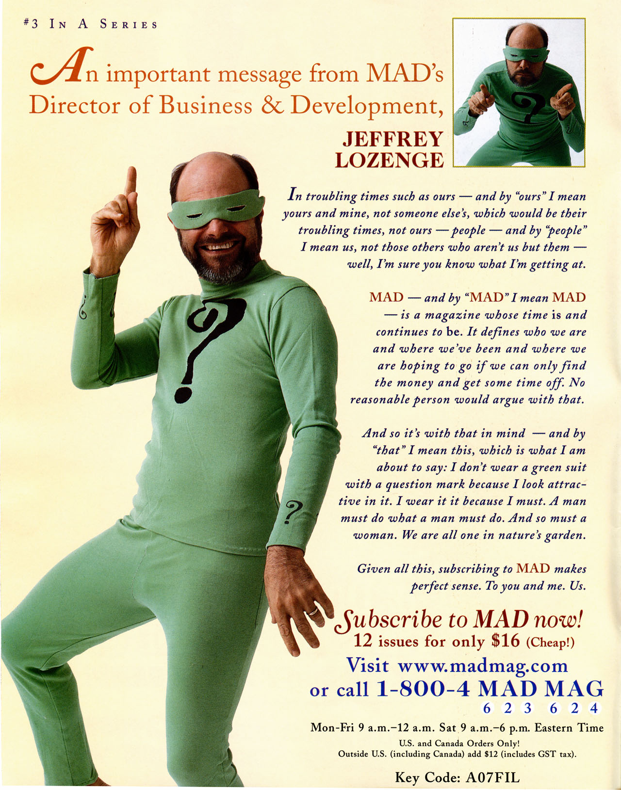 Read online MAD comic -  Issue #476 - 2