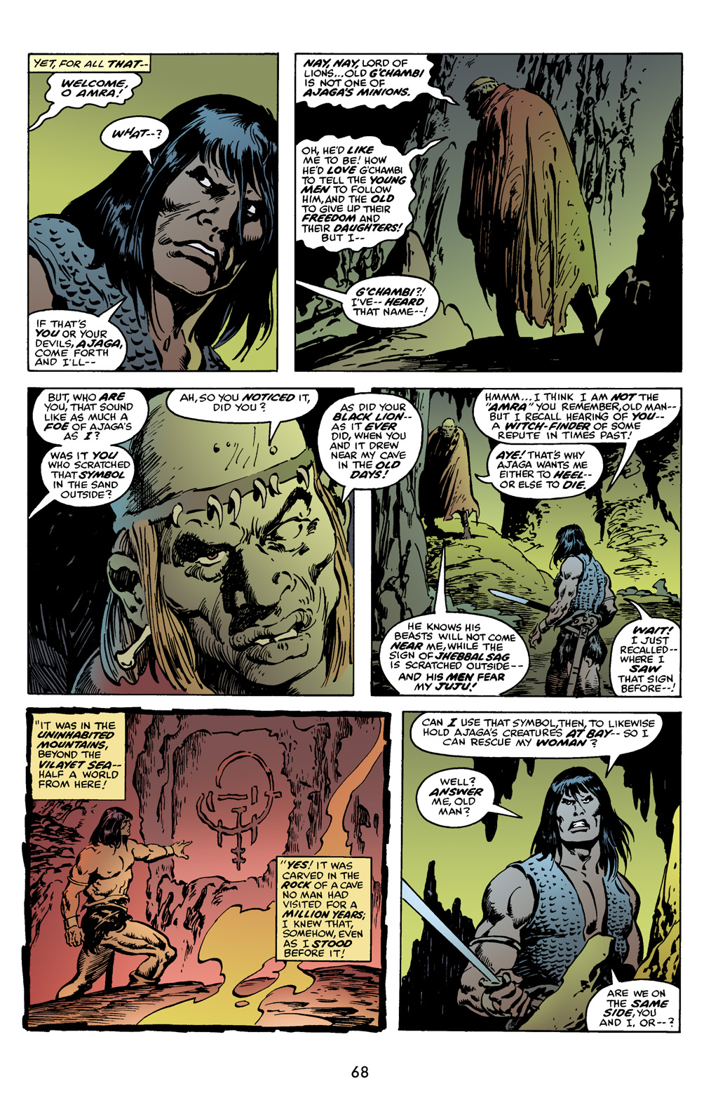 Read online The Chronicles of Conan comic -  Issue # TPB 12 (Part 1) - 69