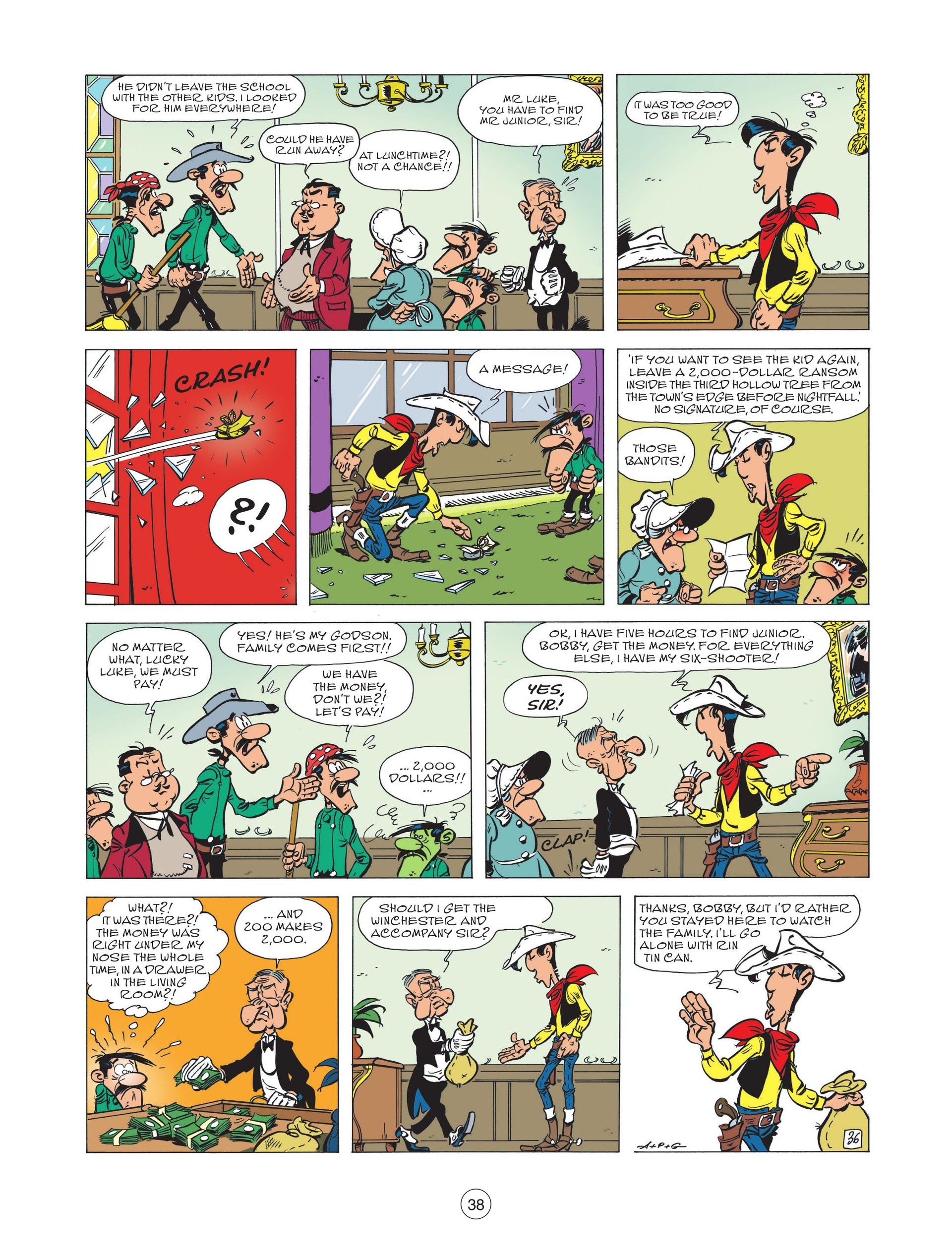 Read online A Lucky Luke Adventure comic -  Issue #78 - 40