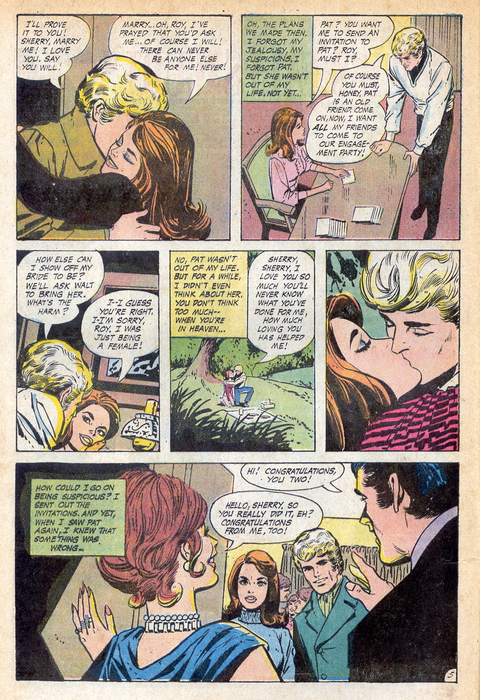 Read online Heart Throbs comic -  Issue #129 - 8