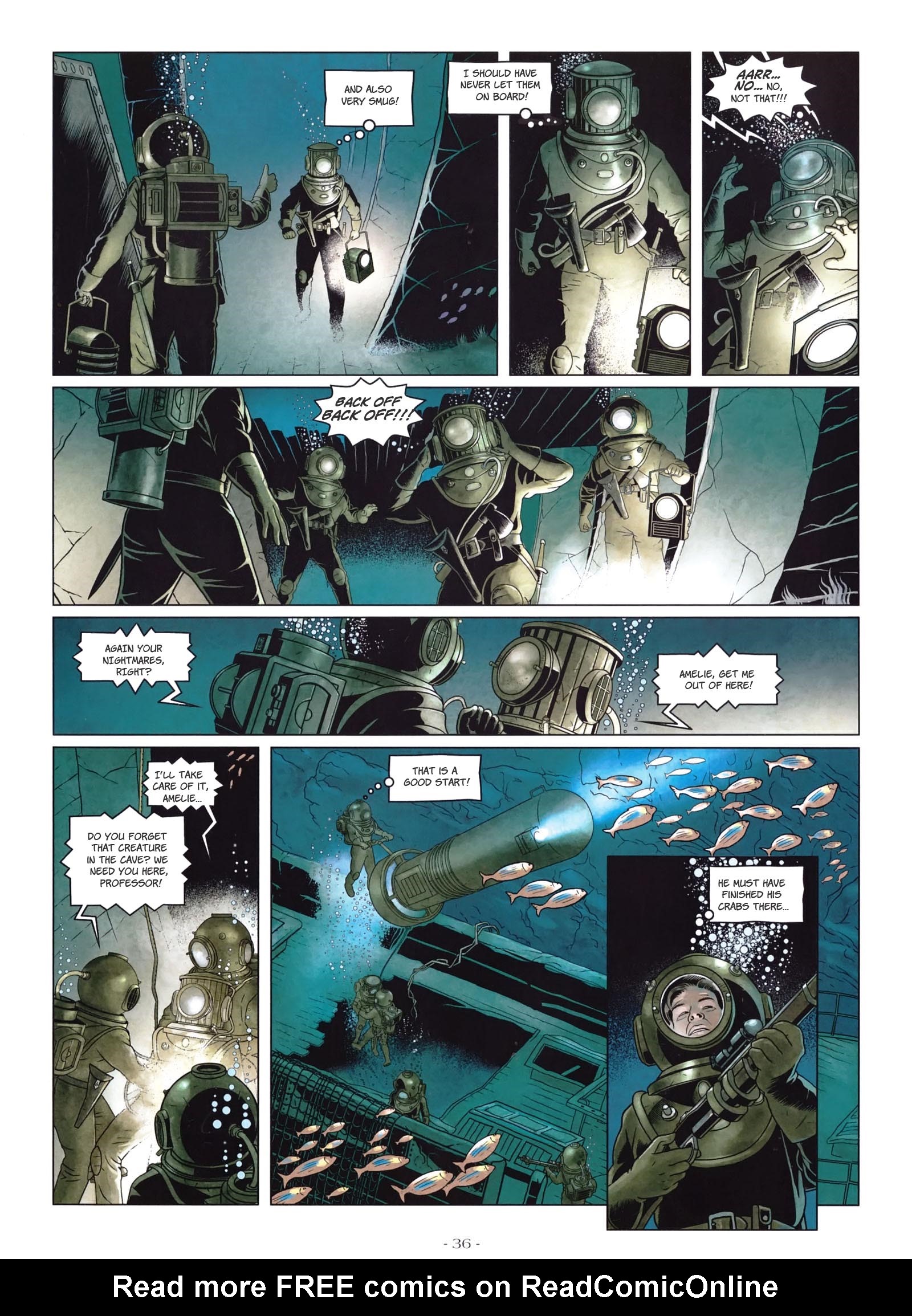 Read online 20 000 Centuries Under the Sea comic -  Issue #1 - 37