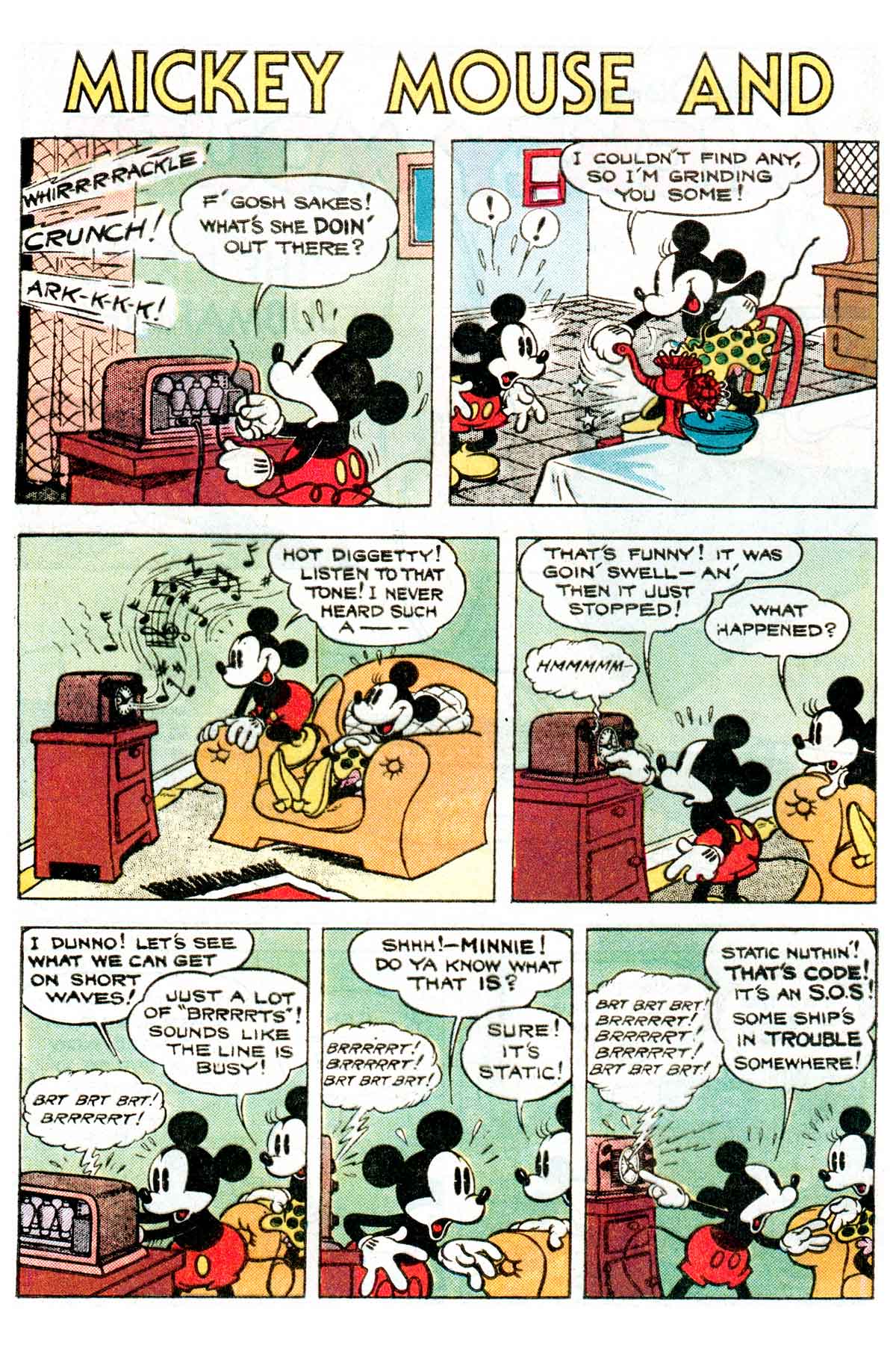 Read online Walt Disney's Mickey Mouse comic -  Issue #233 - 4