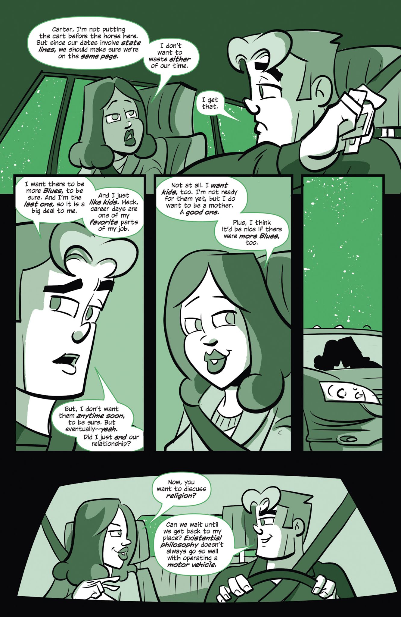 Read online Long Distance comic -  Issue #3 - 16