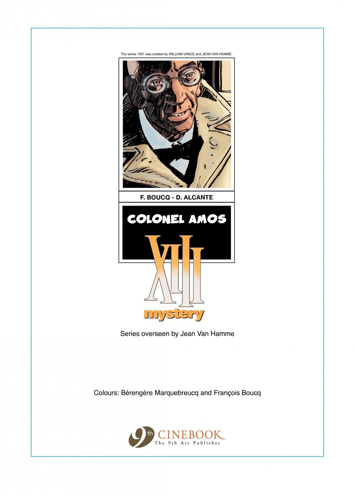 Read online XIII Mystery comic -  Issue #4 - 2