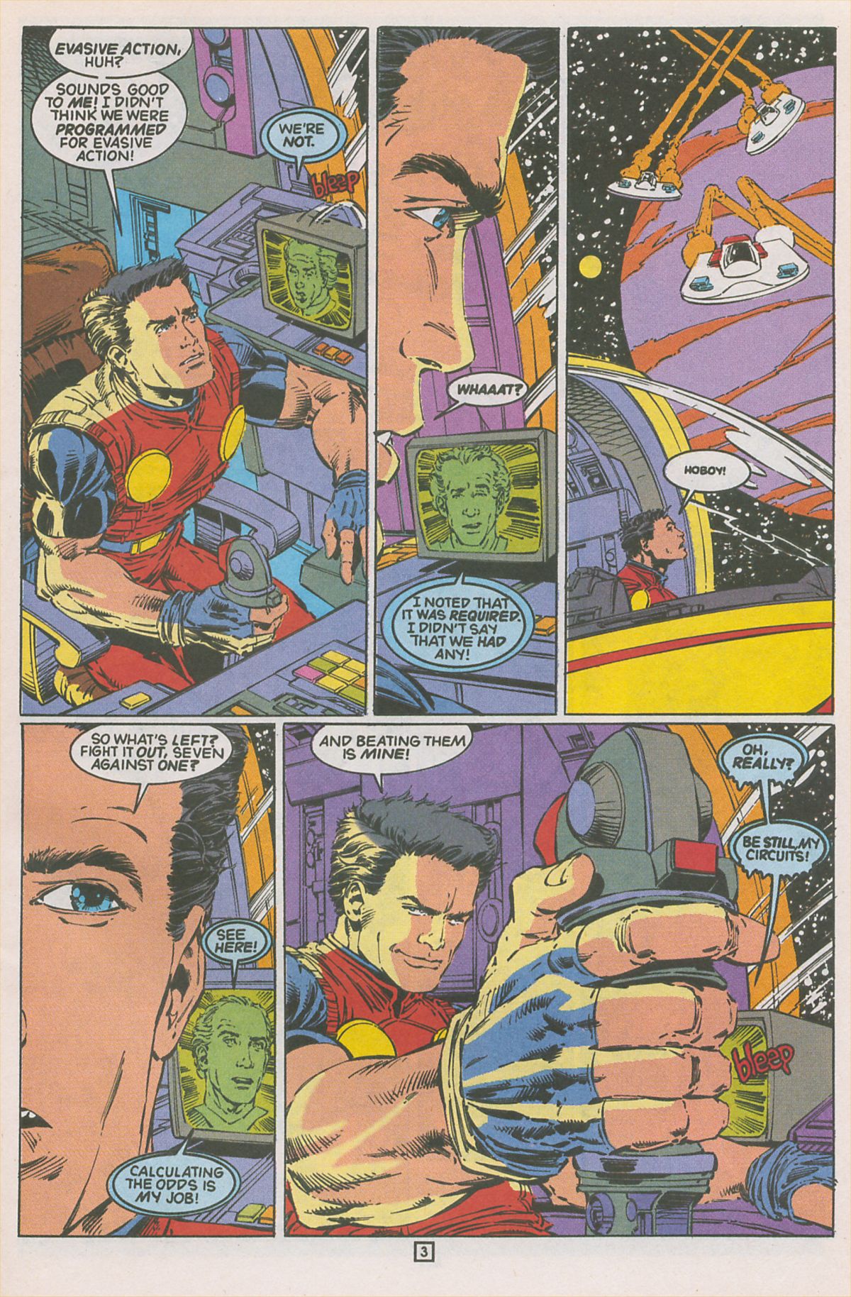 Read online Valor (1992) comic -  Issue #3 - 4