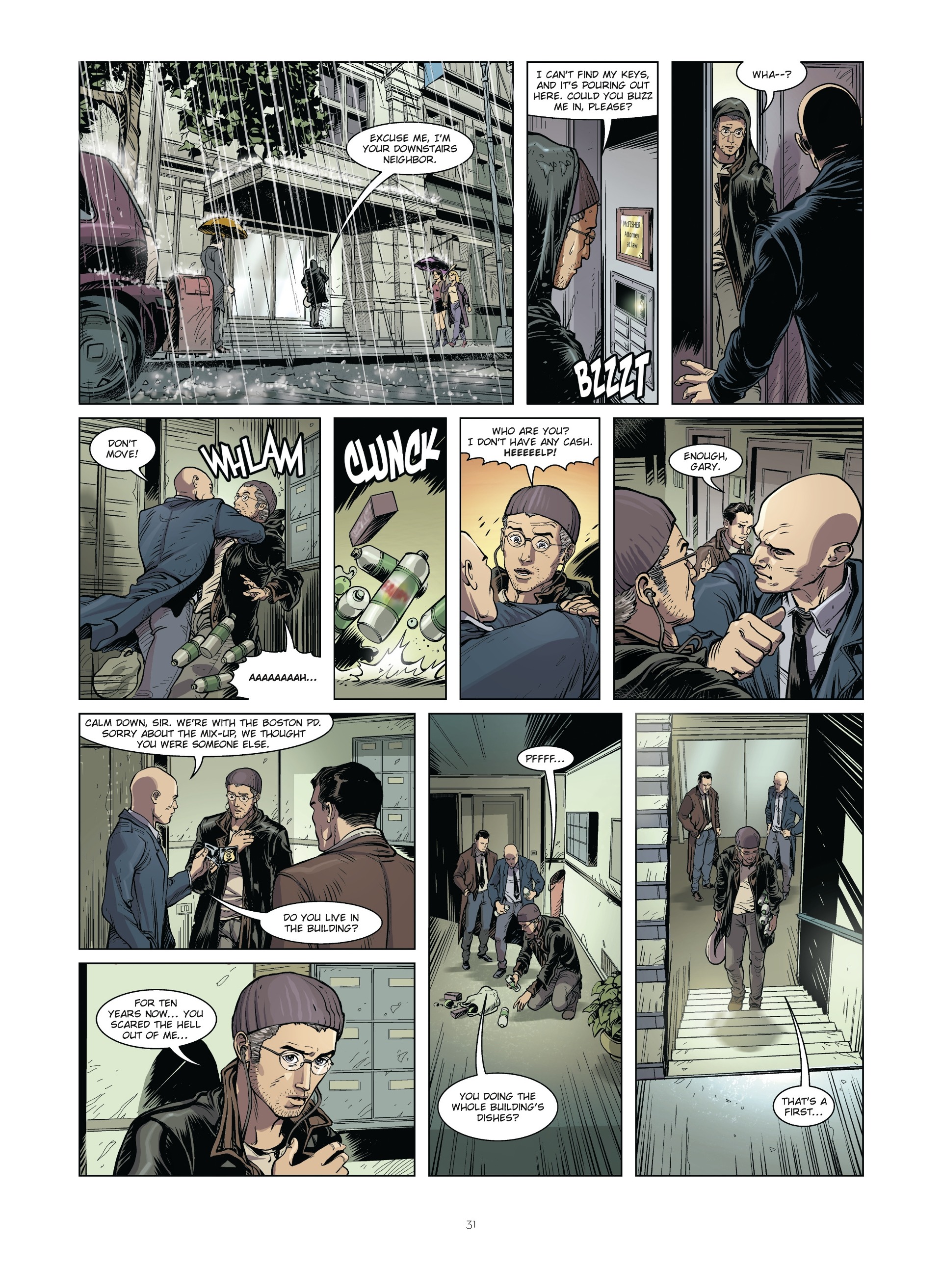 Read online Synchronic comic -  Issue #2 - 31