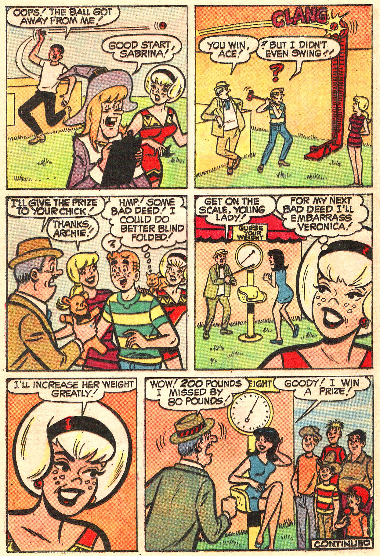 Read online Sabrina The Teenage Witch (1971) comic -  Issue #16 - 36
