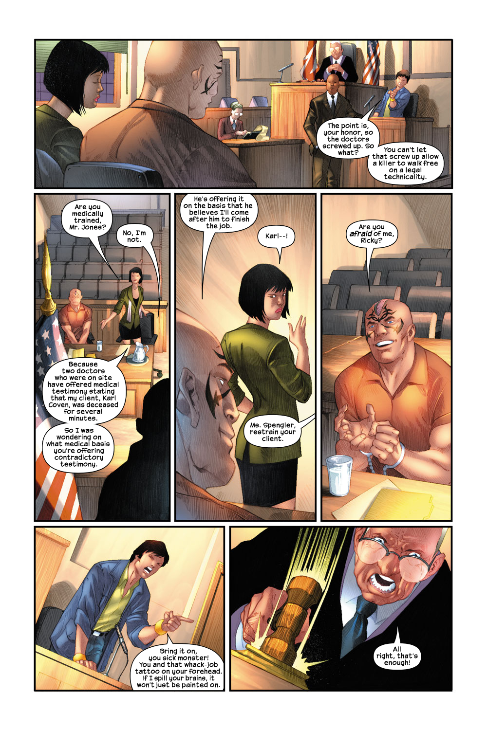Read online Captain Marvel (2002) comic -  Issue #9 - 12