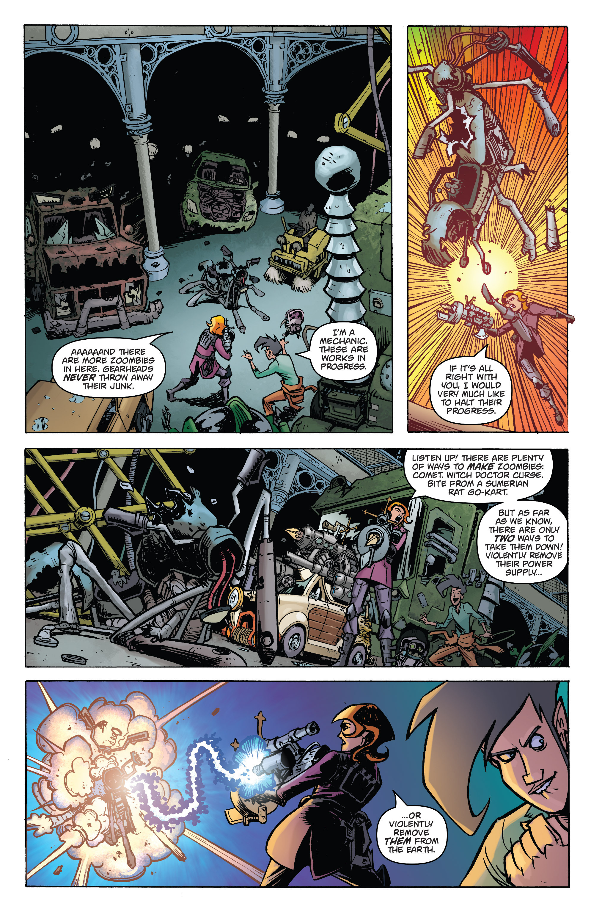 Read online Monster Motors: The Curse of Minivan Helsing comic -  Issue #2 - 6