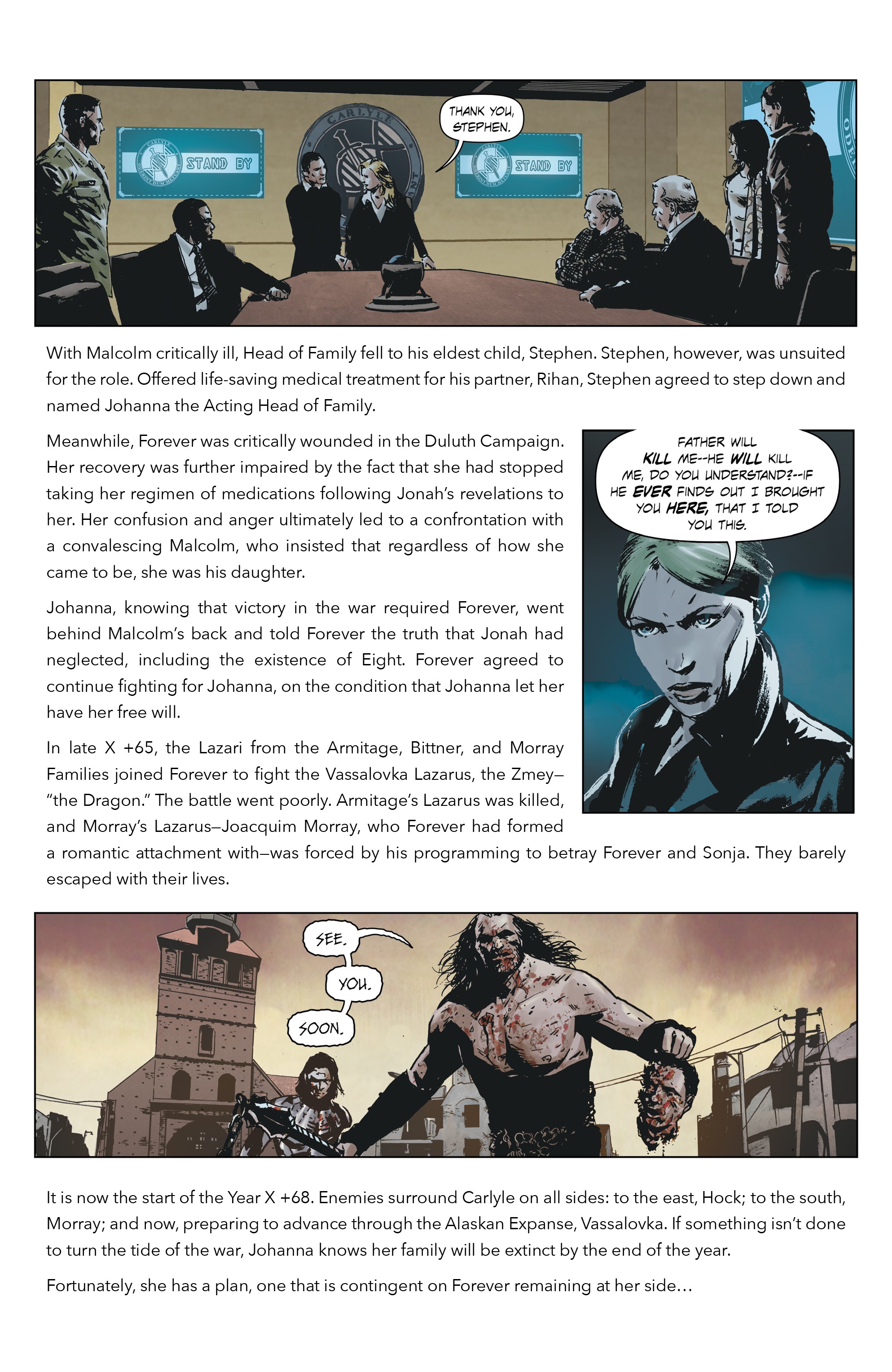 Read online Lazarus: Risen comic -  Issue #1 - 6