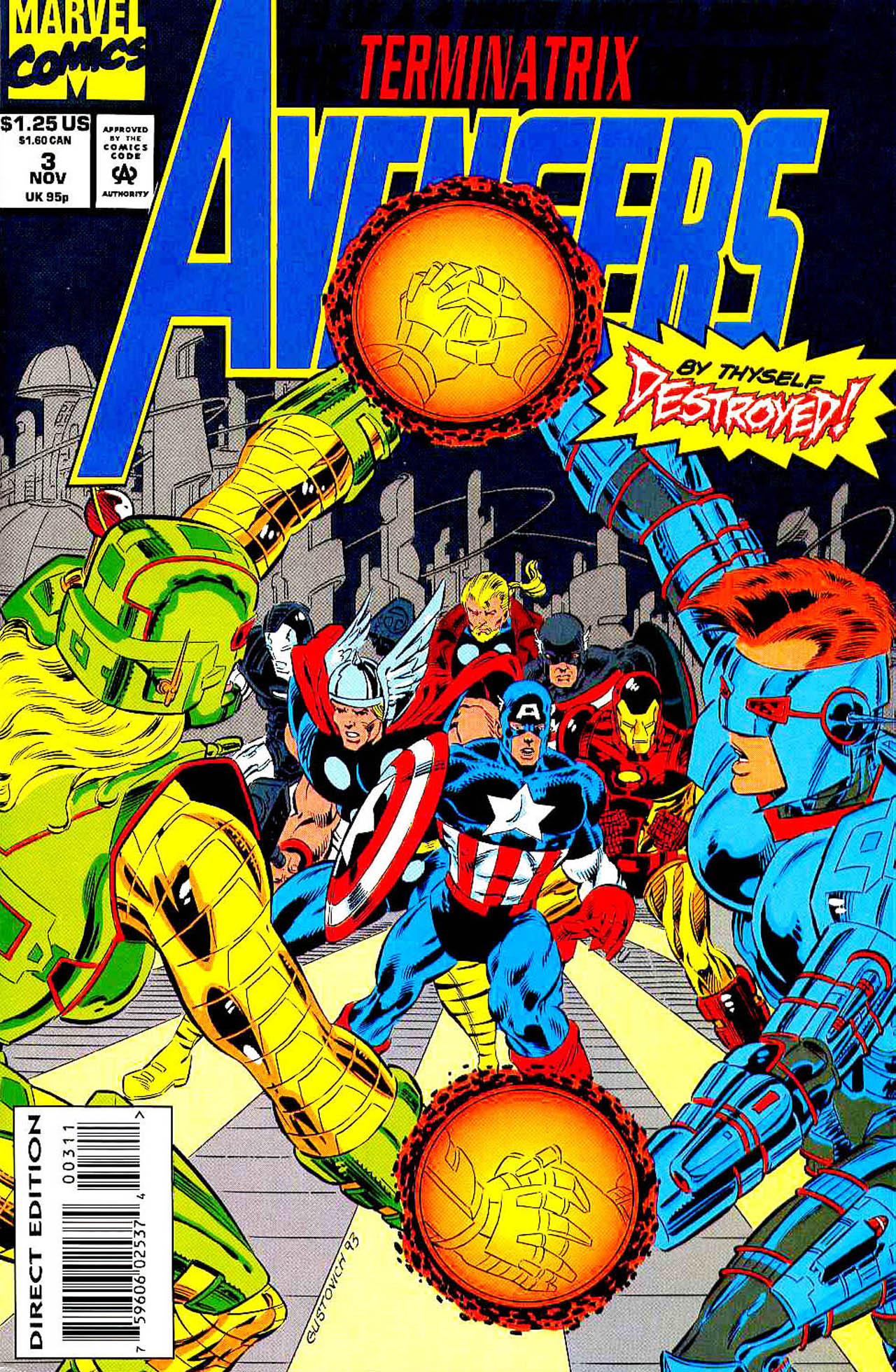 Read online Avengers: The Terminatrix Objective comic -  Issue #3 - 1