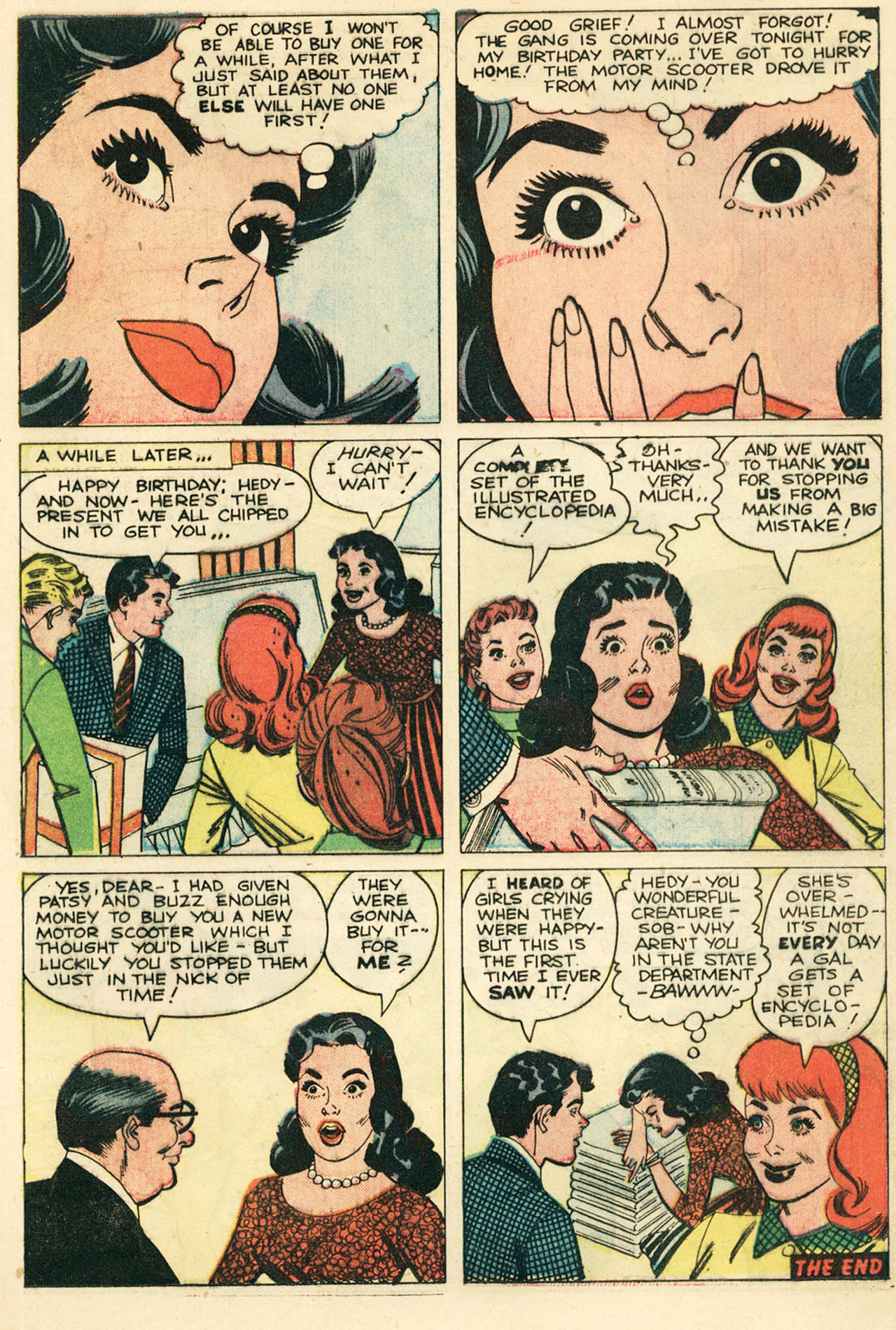 Read online Patsy Walker comic -  Issue #75 - 21