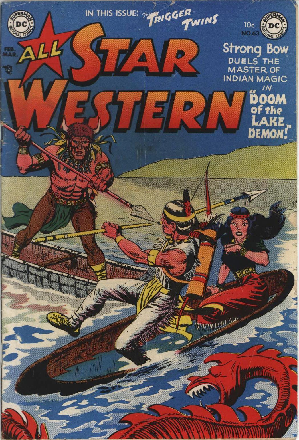 Read online All-Star Western (1951) comic -  Issue #63 - 1