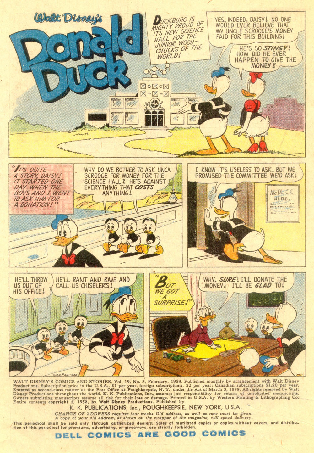 Read online Walt Disney's Comics and Stories comic -  Issue #221 - 3