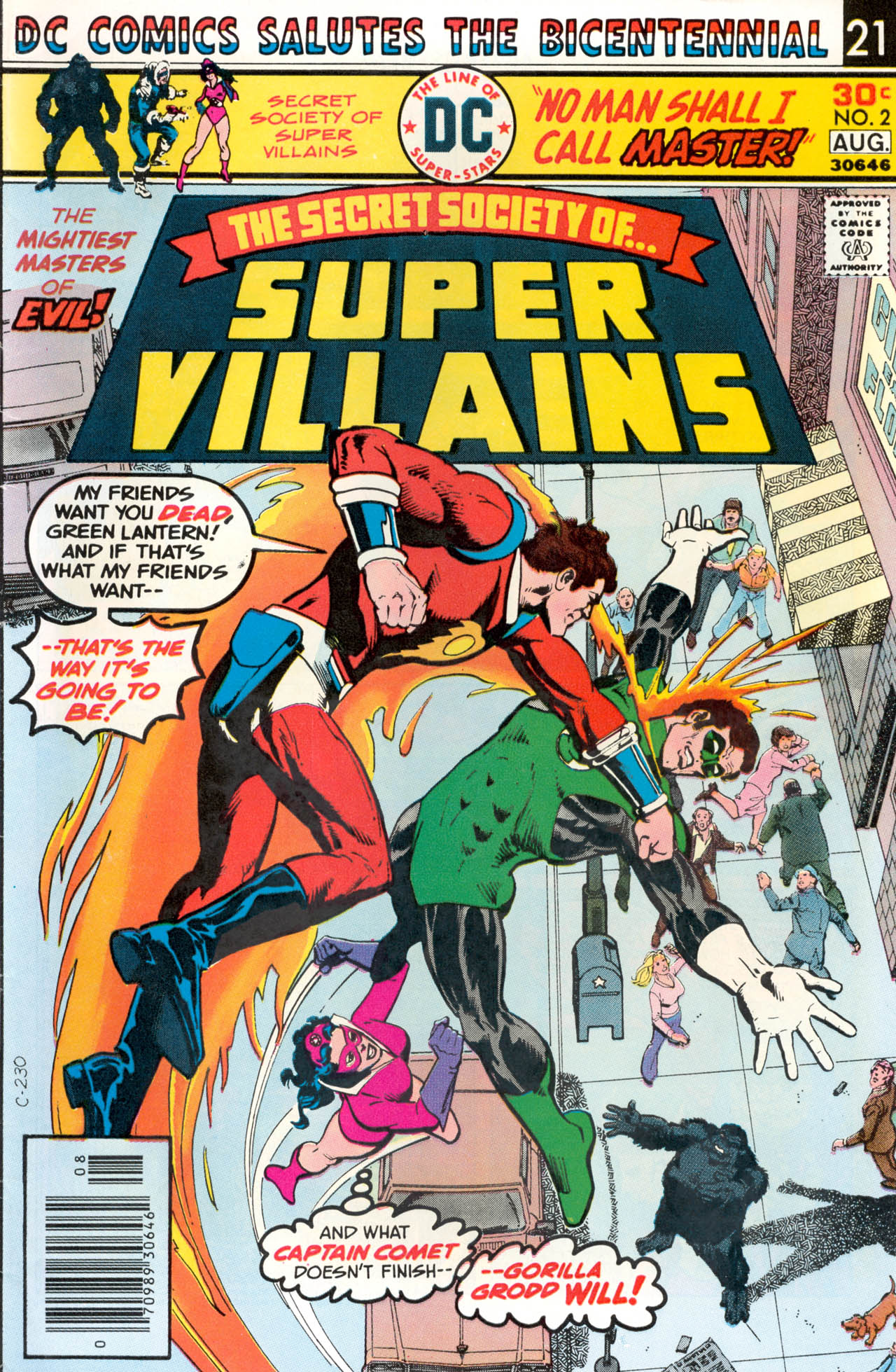 Read online Secret Society of Super-Villains comic -  Issue #2 - 1